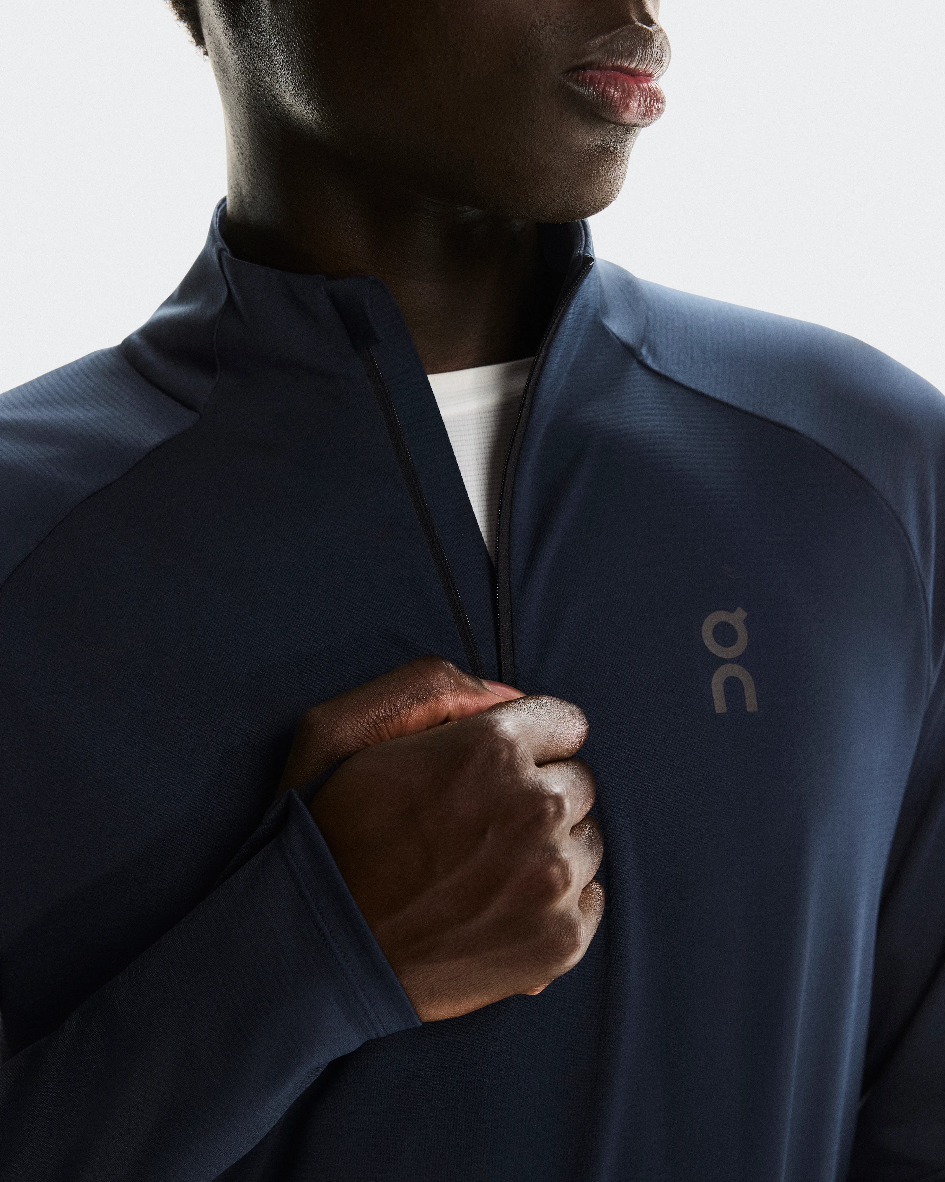 On Climate Shirt Navy Men Hoodies and sweatshirts