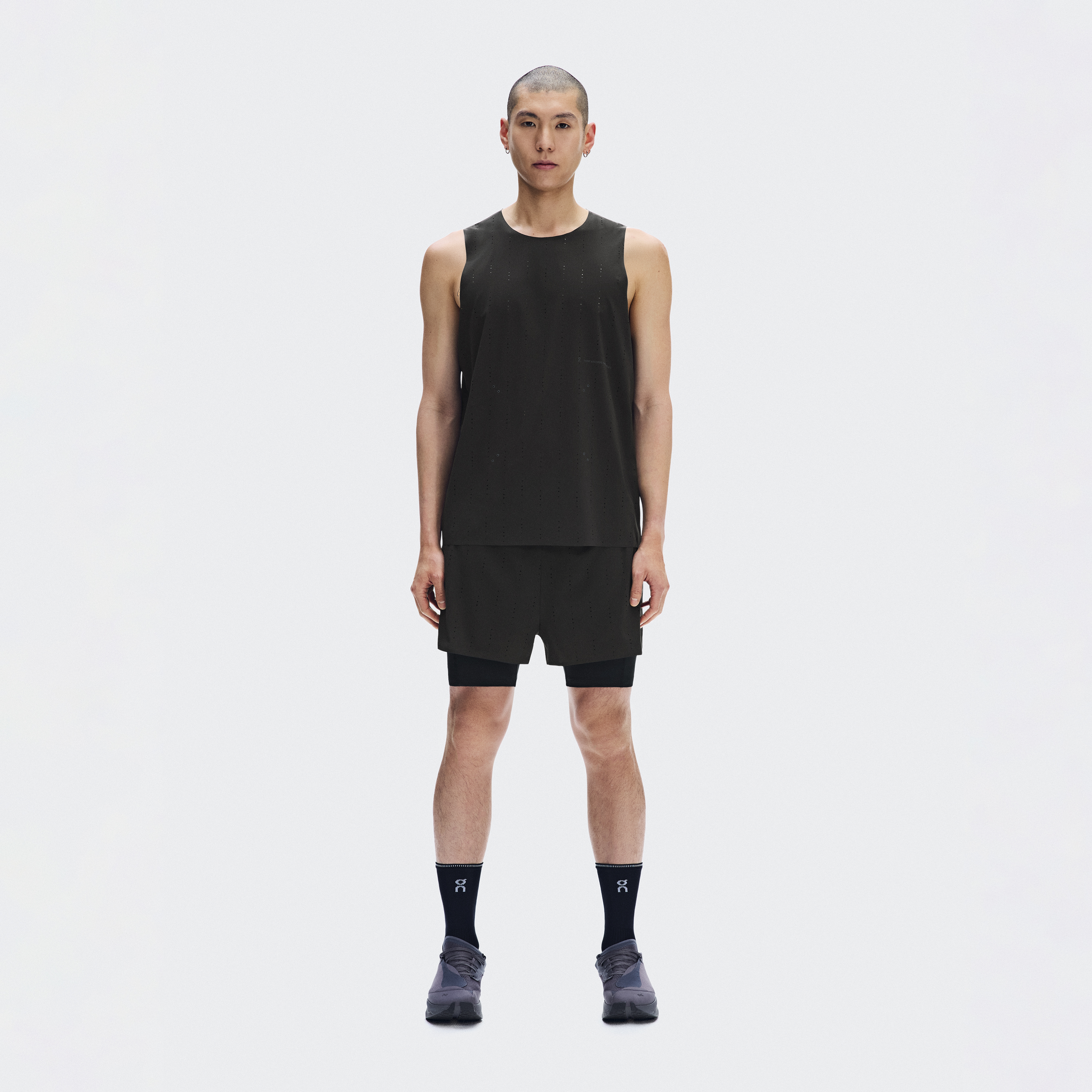 Zero 2-in-1 Shorts PAF in Molasses/Black