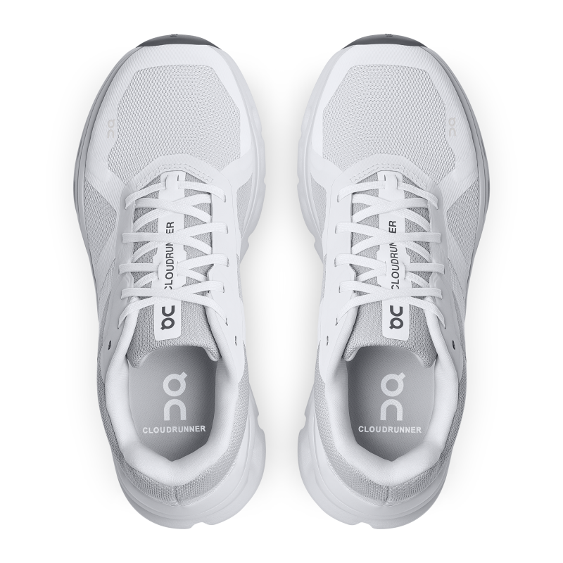 Women's Cloudrunner | White & Frost | On United States