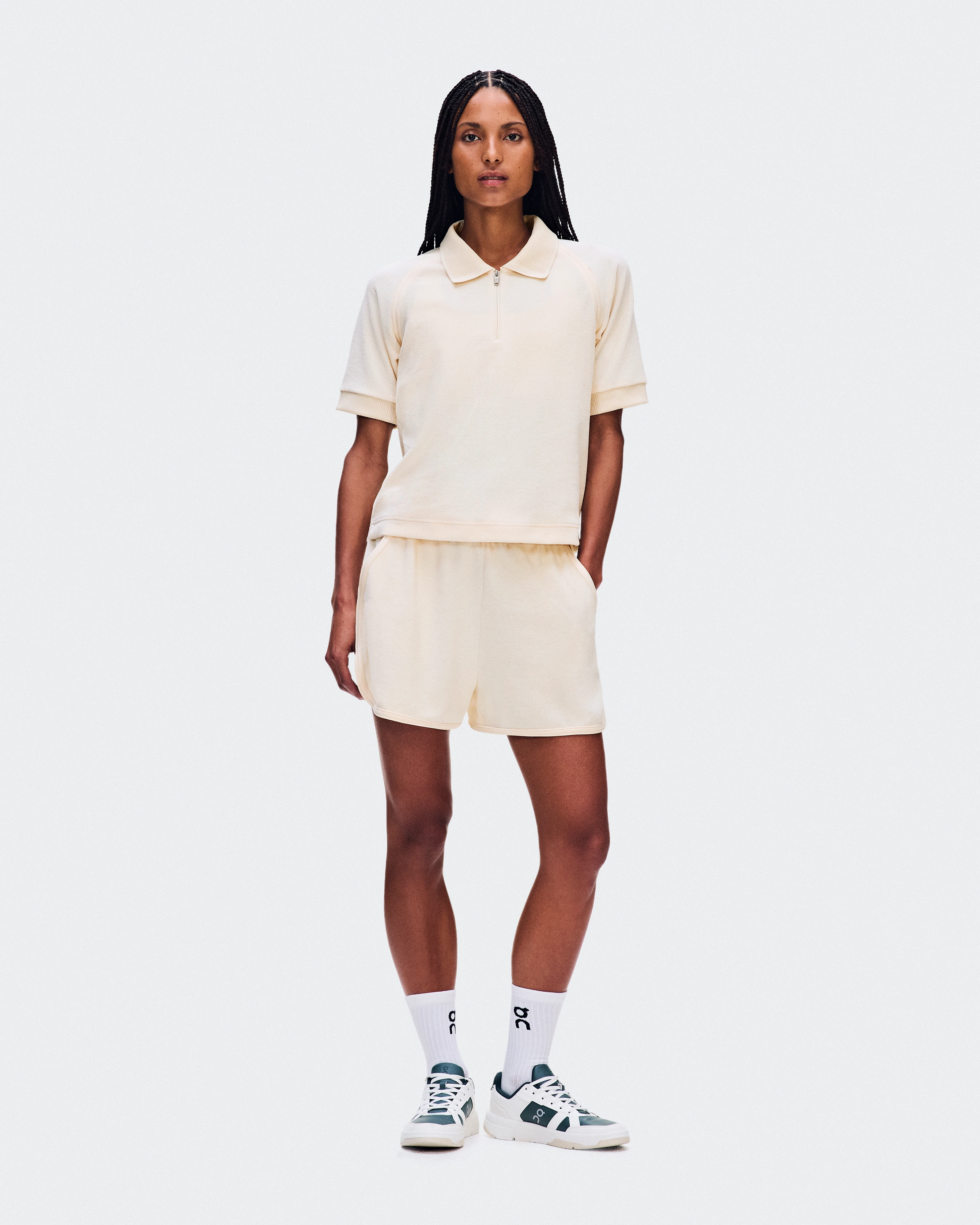 On Courtside Polo Terry Chantilly Femme Active Life