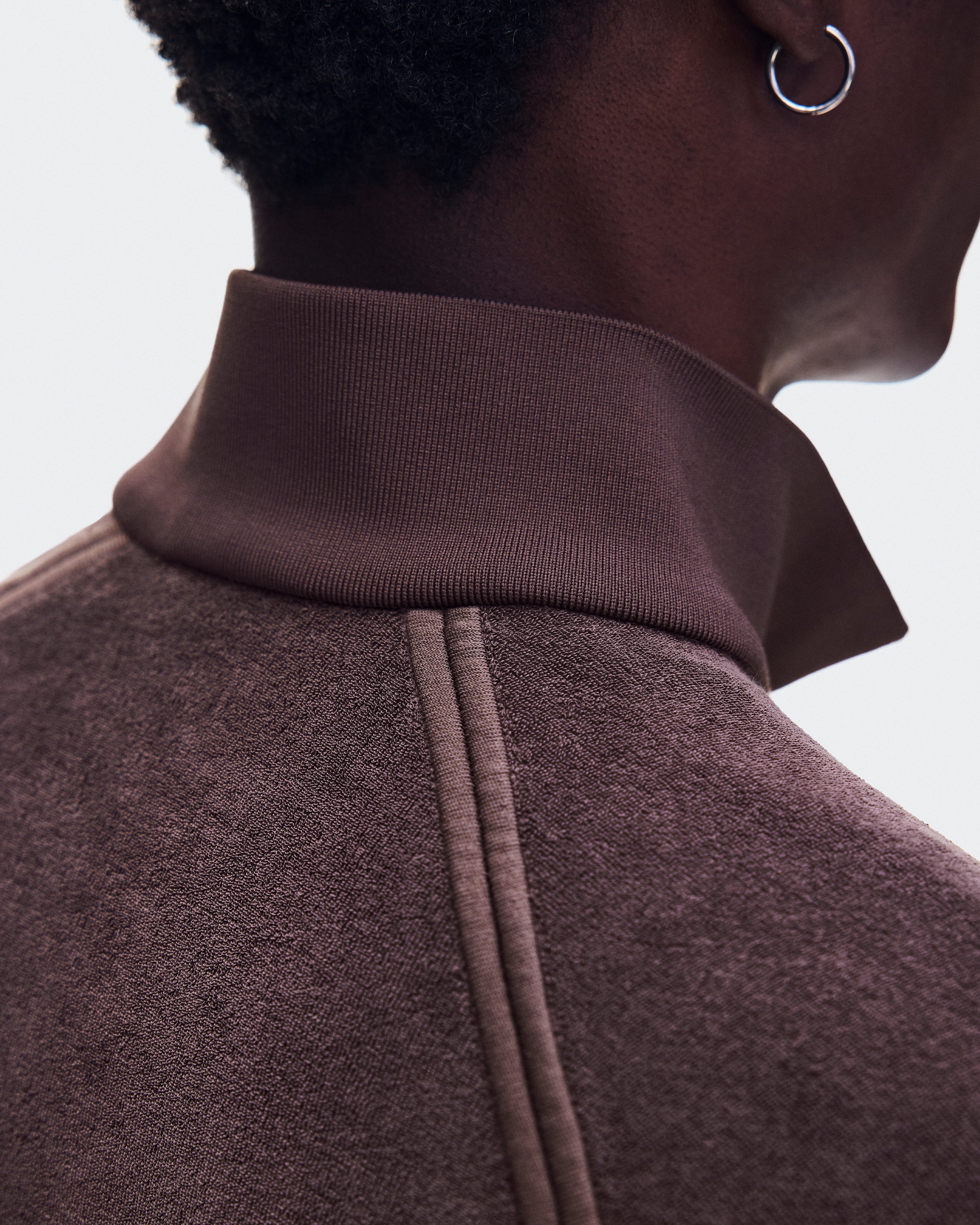 On Courtside Pullover Terry Mulberry Men Hoodies and sweatshirts