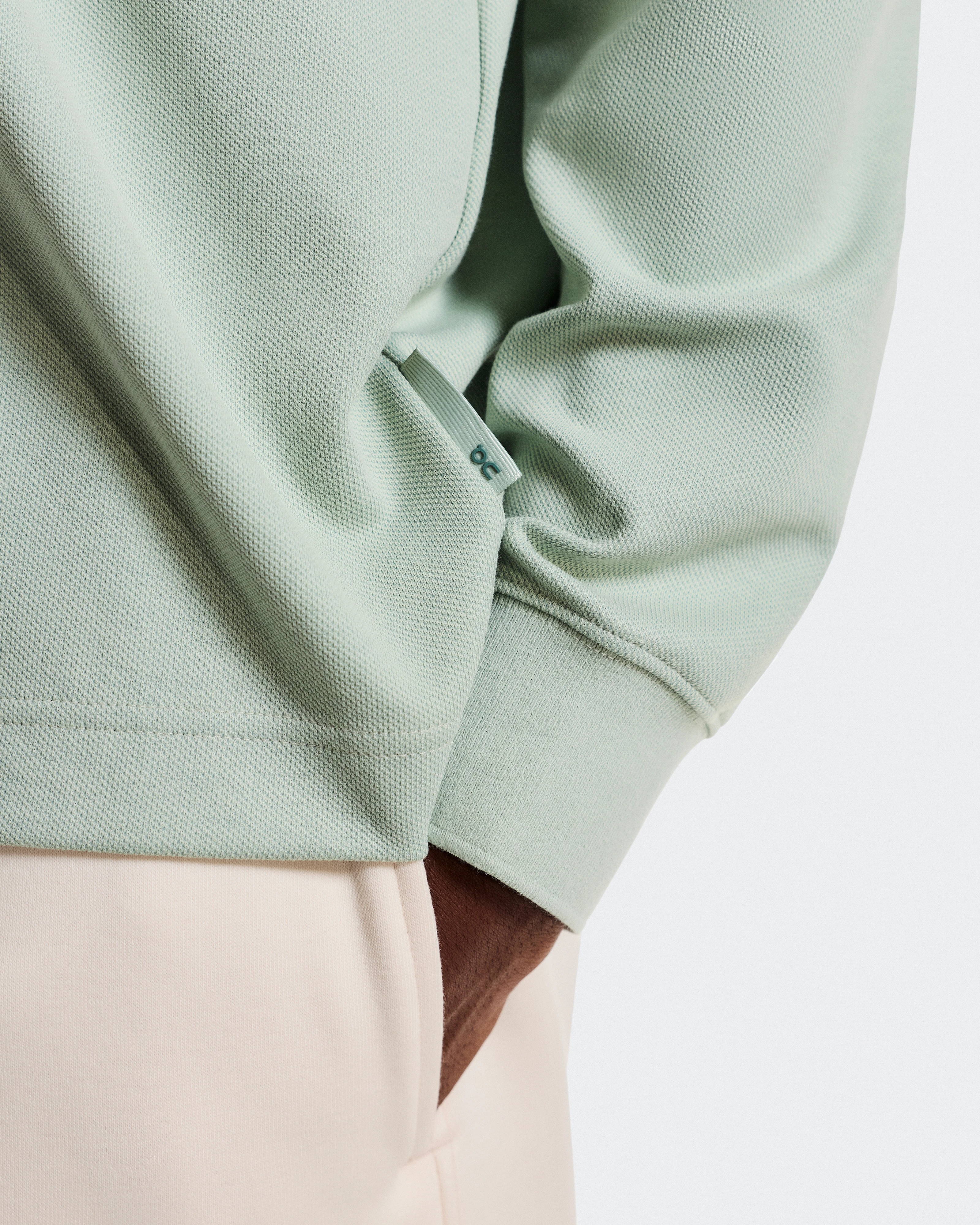 On Courtside Long-T Polo Mineral & Tide Men Tops and t-shirts