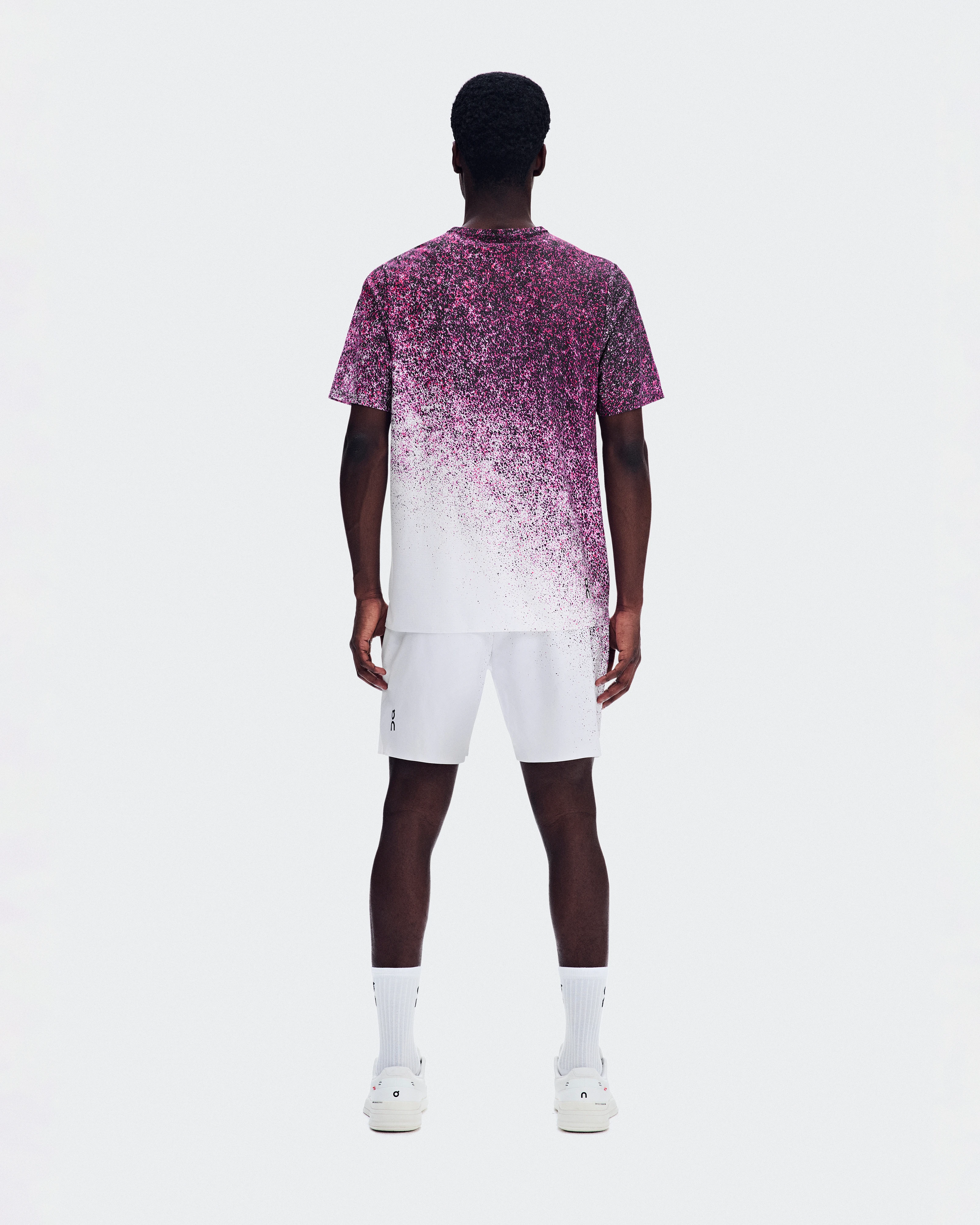 On 7" Court Shorts Fade Nebula & White Men Shorts