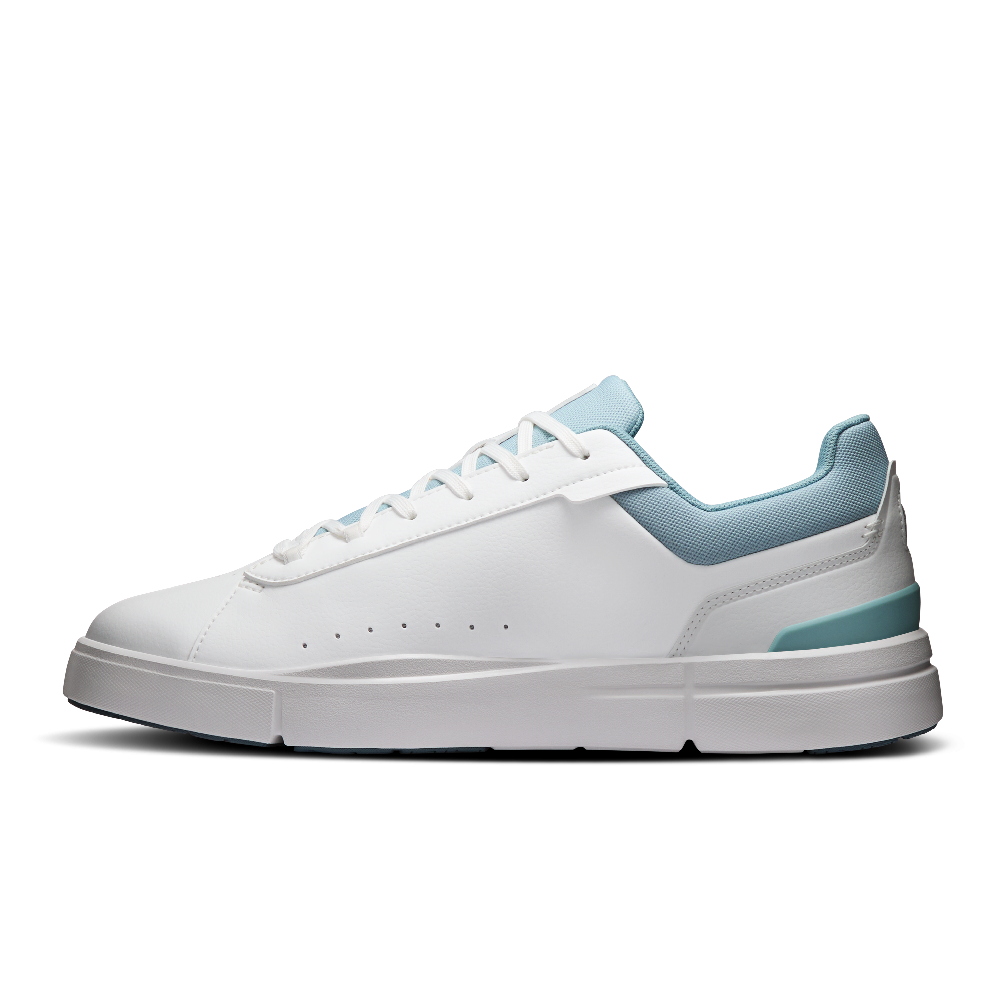 On THE ROGER Advantage White & Wash Men – All-day, tennis-inspired, classic style Shoes