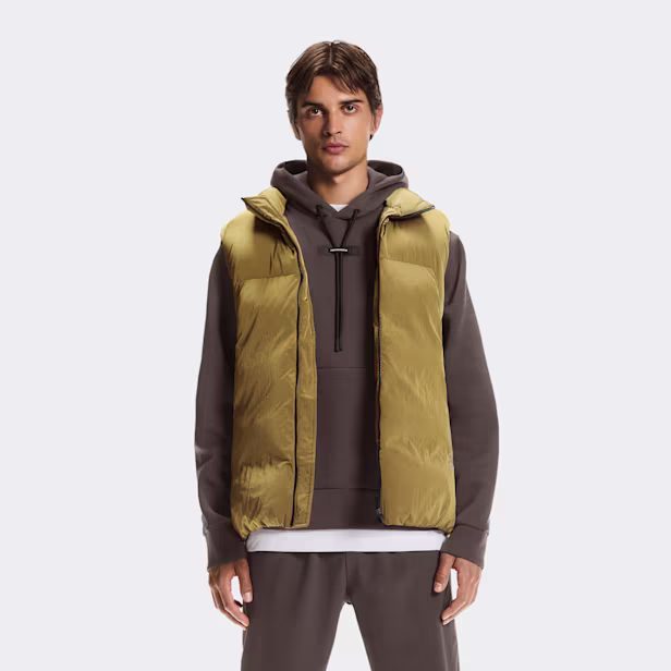All-Day Puffer Vest in Nutmeg
