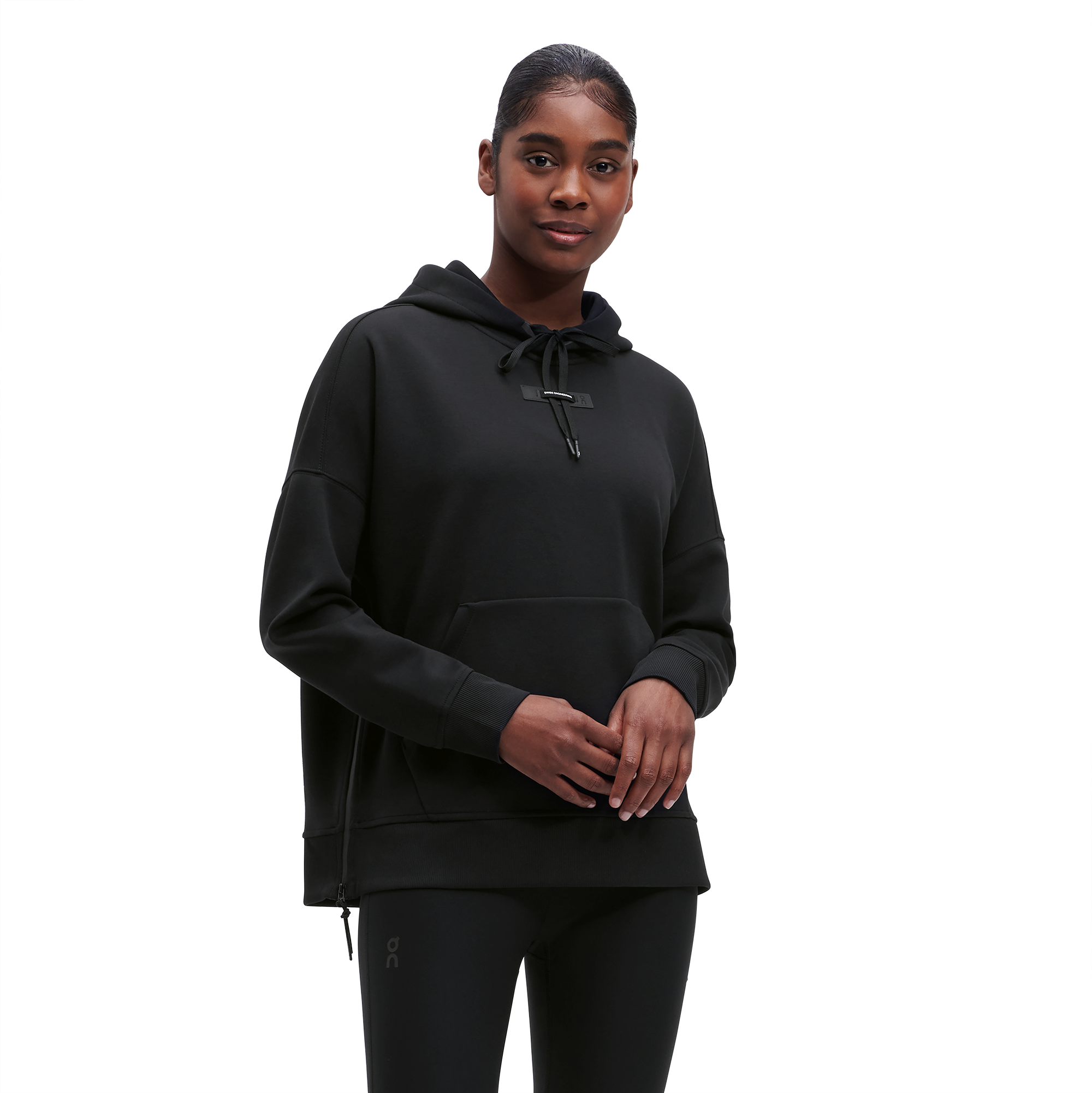 Ladies black hoodie hotsell