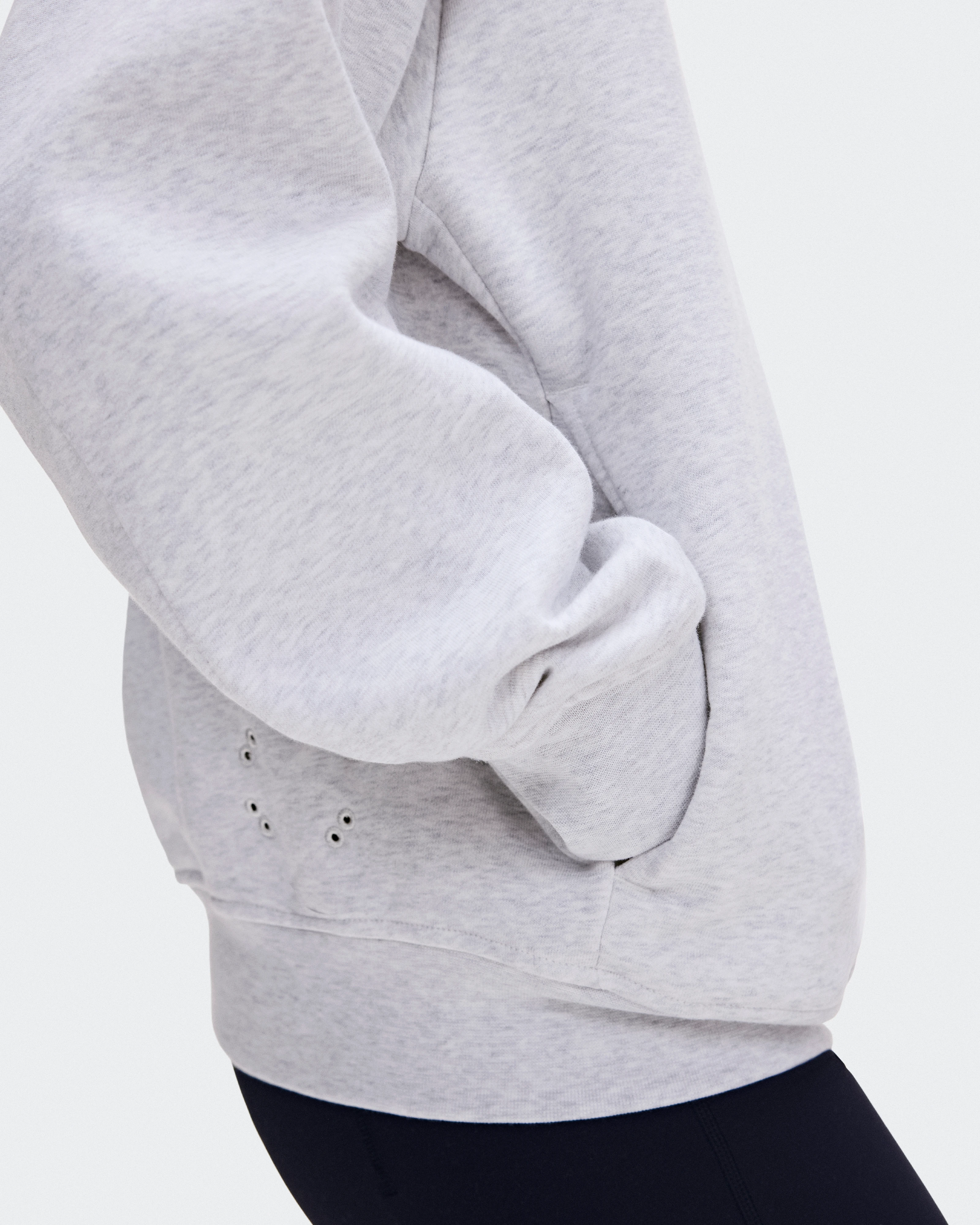 On Club Collective 1/4 Zip Crater Feminino Moletons