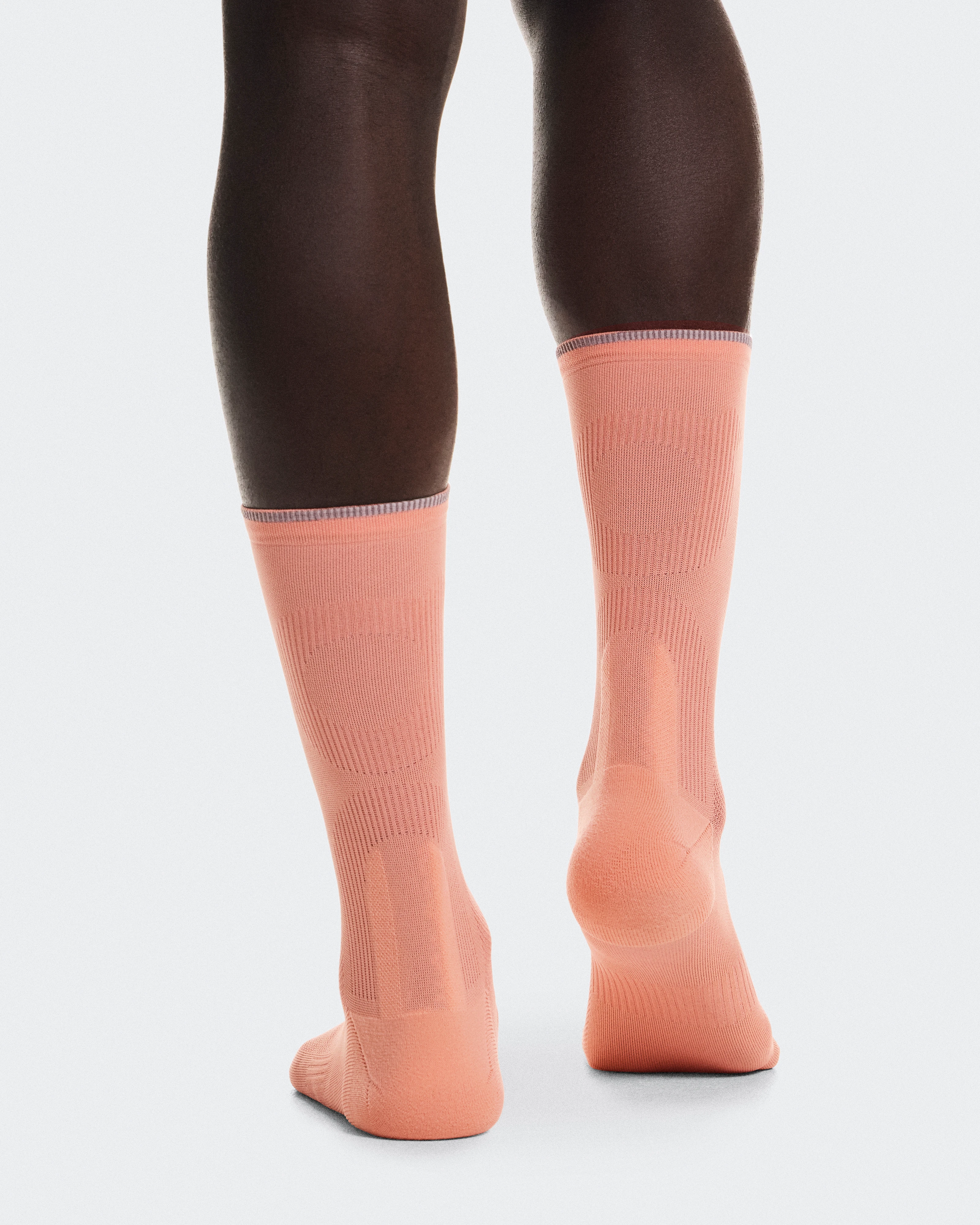 On Elite Run Sock High Sunstone & Reef Unissex Meias