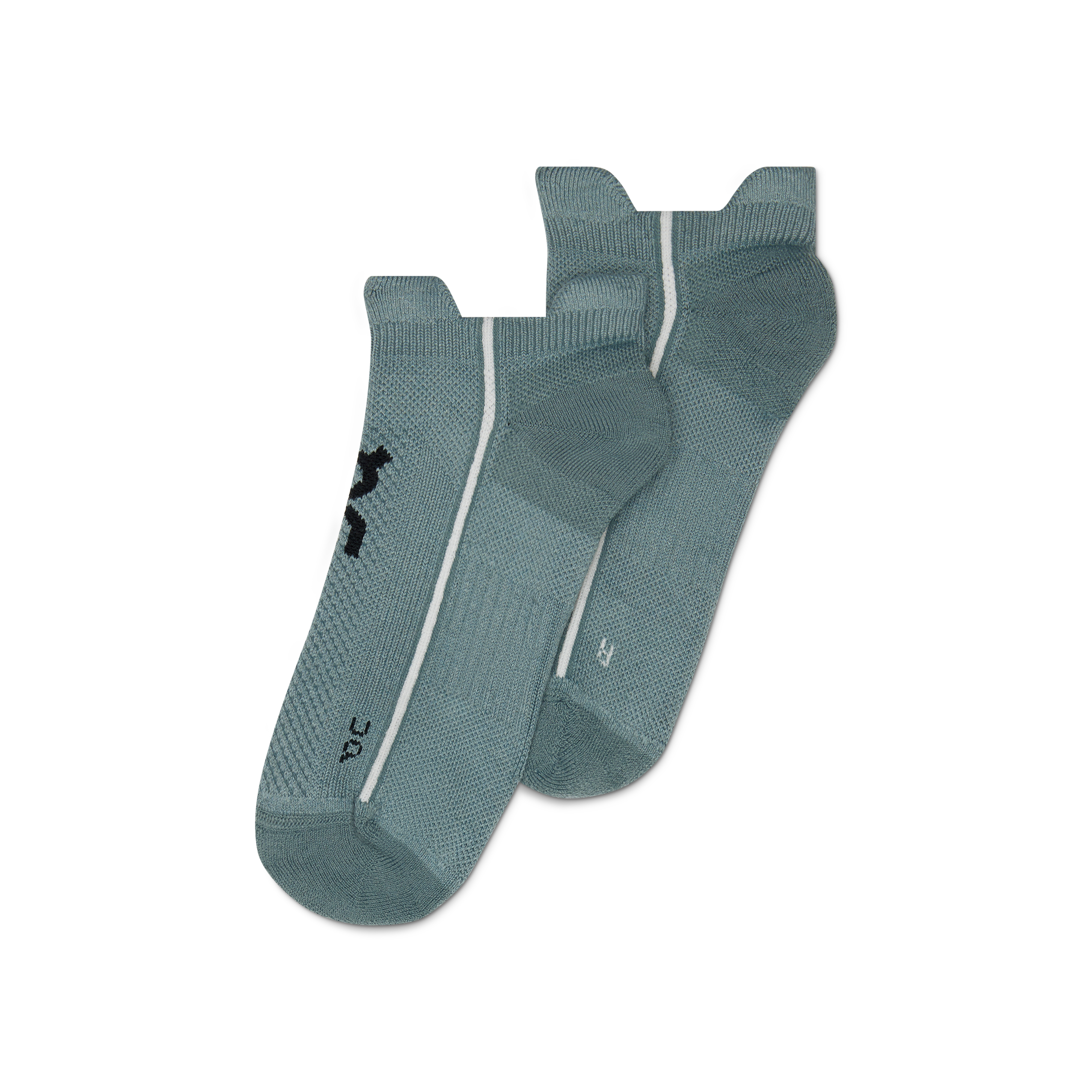 Court Sock Low in Tide/Ivory