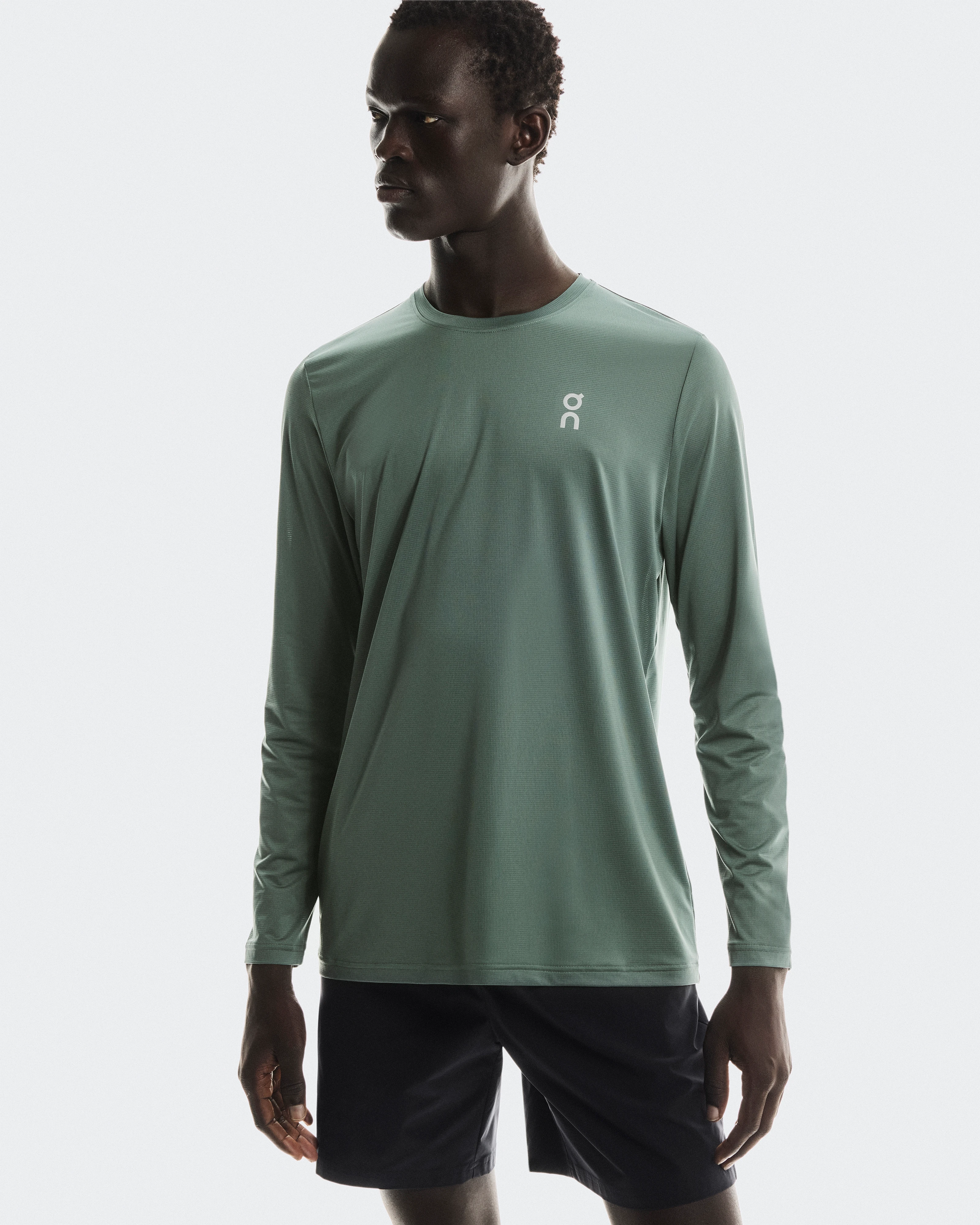 On Core Long-T Olive Men Tops and t-shirts
