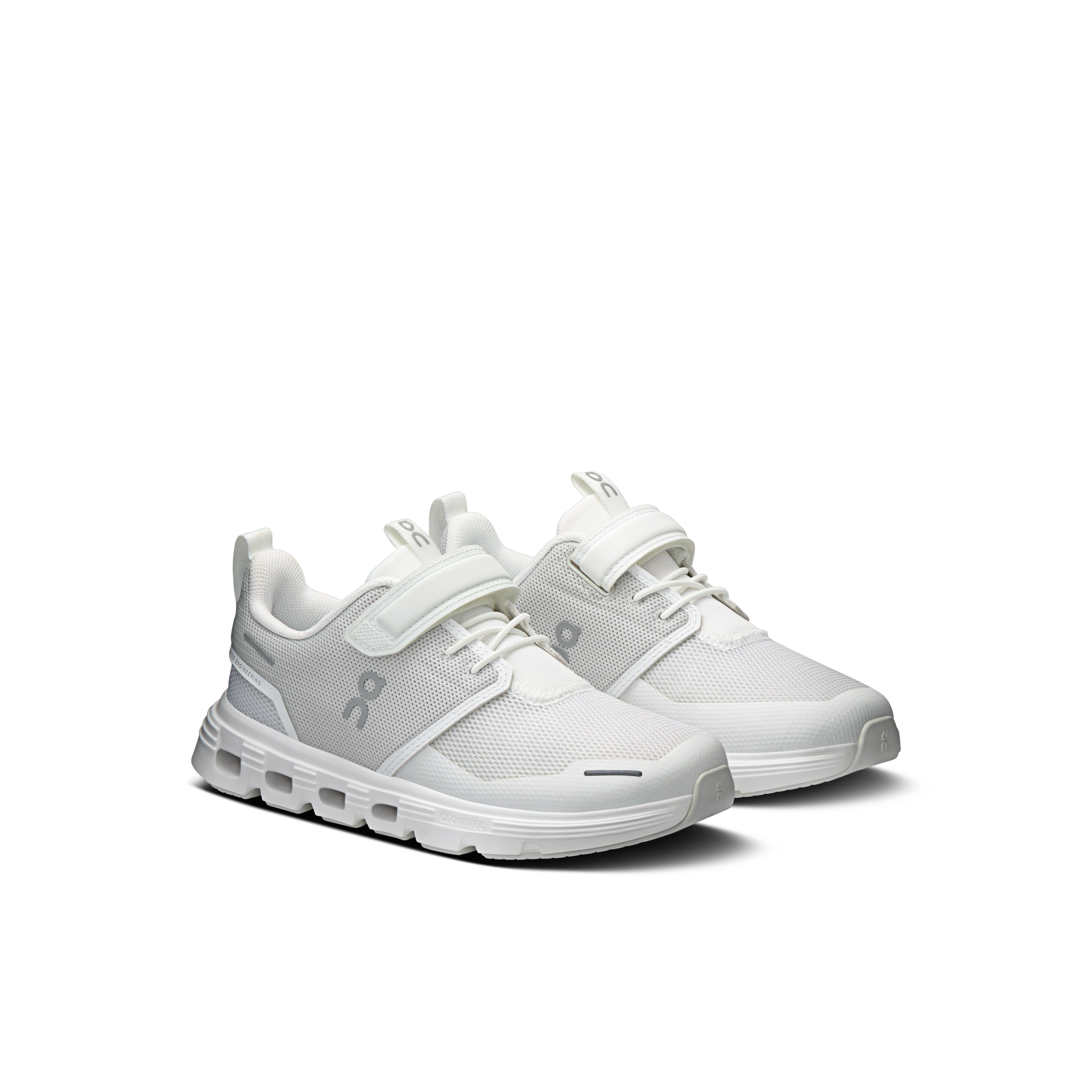 On Cloud Play 2 White & White Kids Active life Shoes
