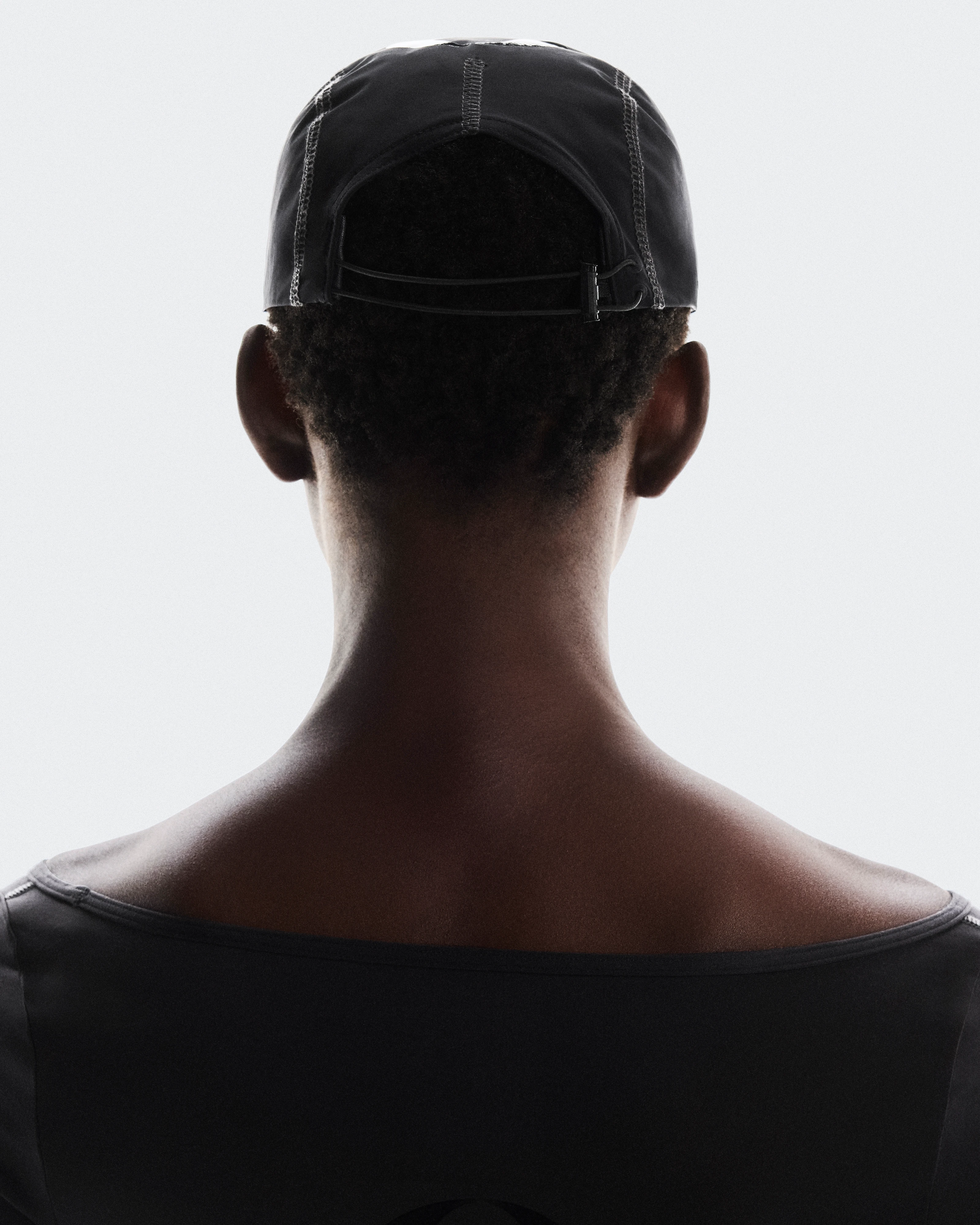 On Cropped Cap FKA Black Unisex Kopfbedeckungen