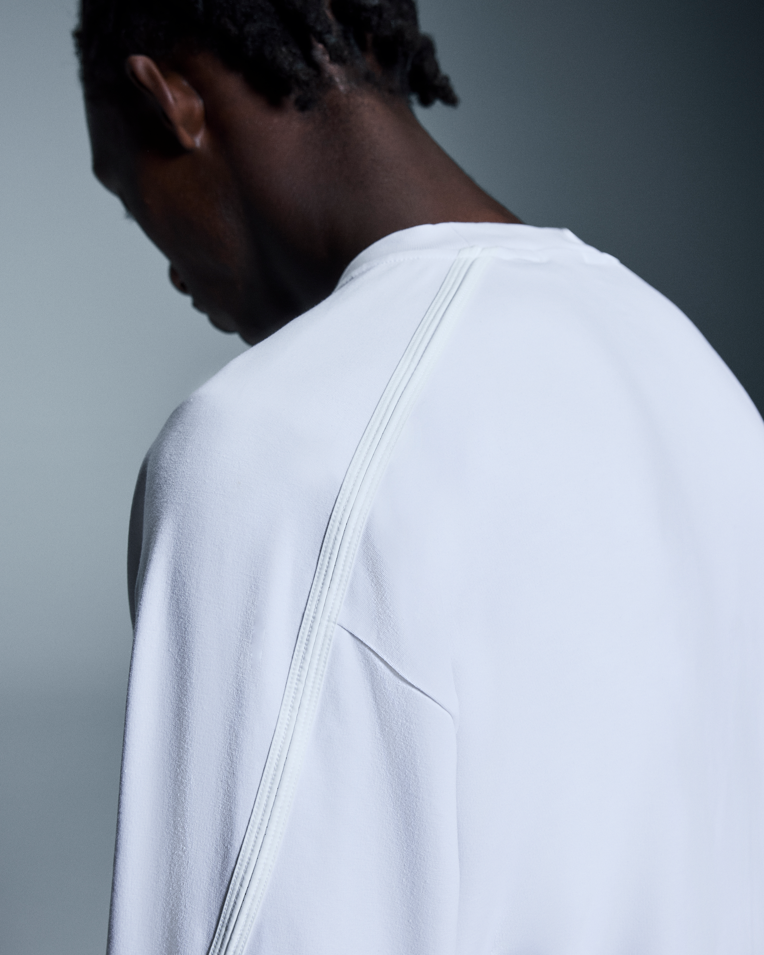 Studio CrewMen / White / L