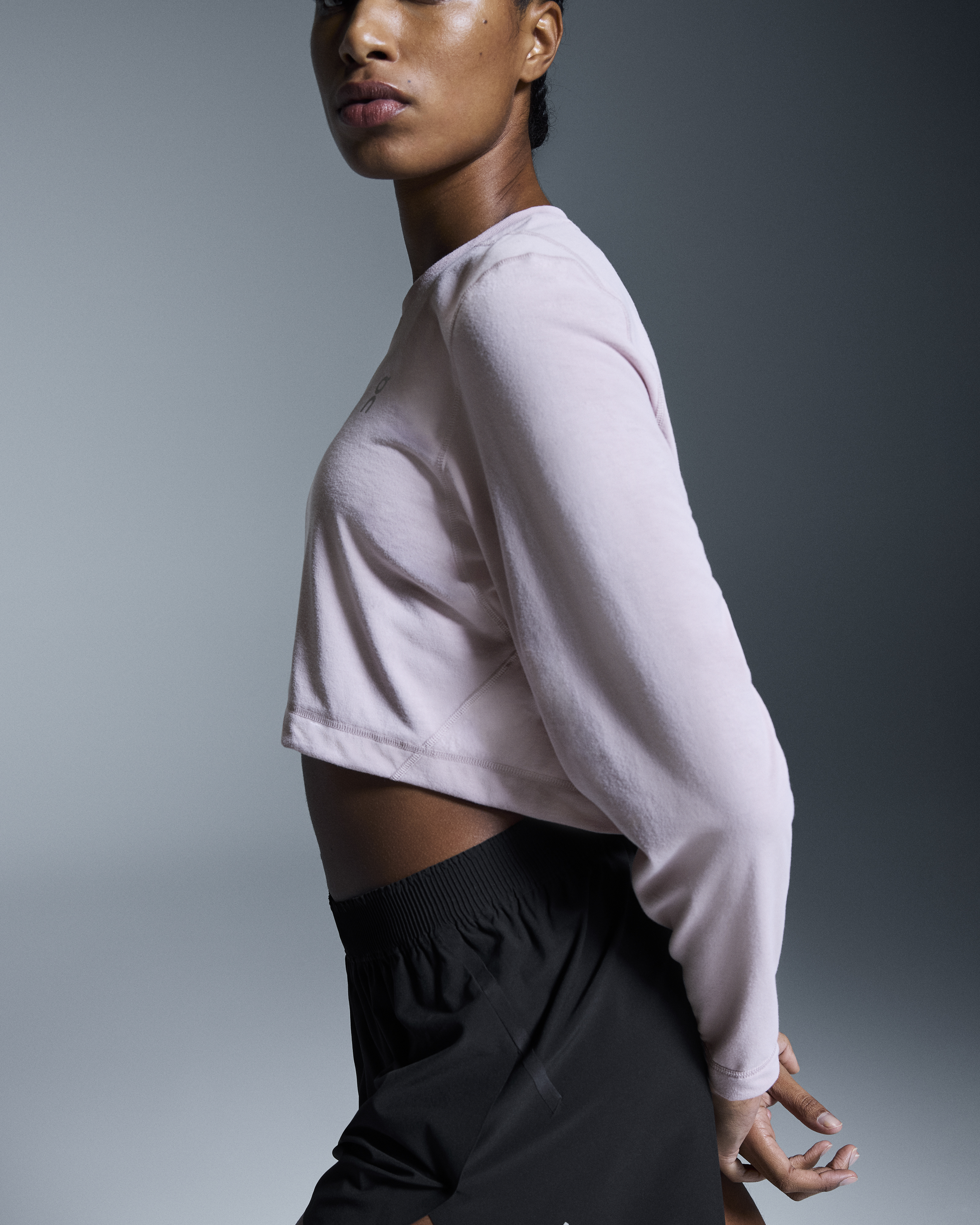 Women's Train Long-T Crop Graphic | Pink | On United States