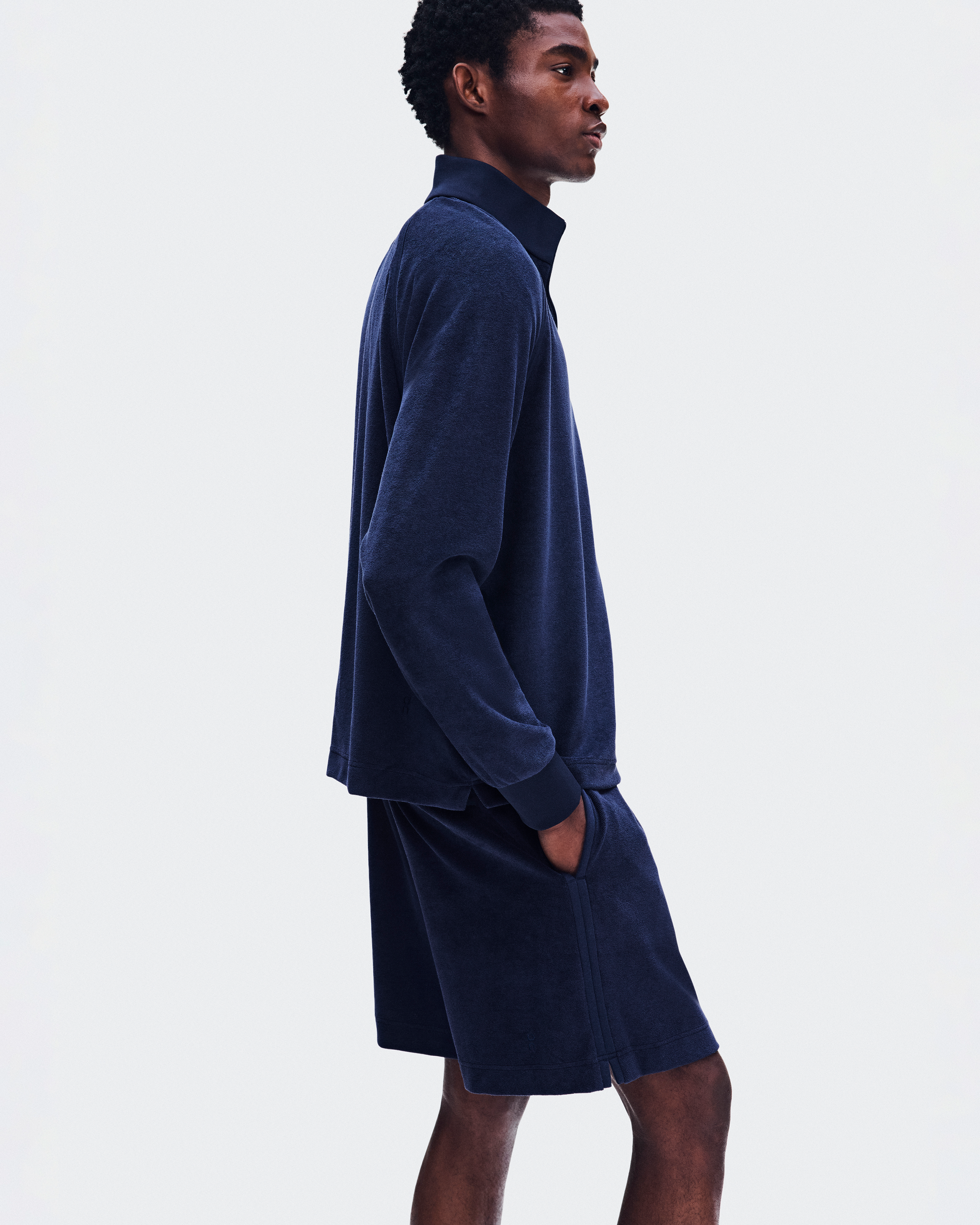 Courtside Shorts TerryMen / Inkwell / L
