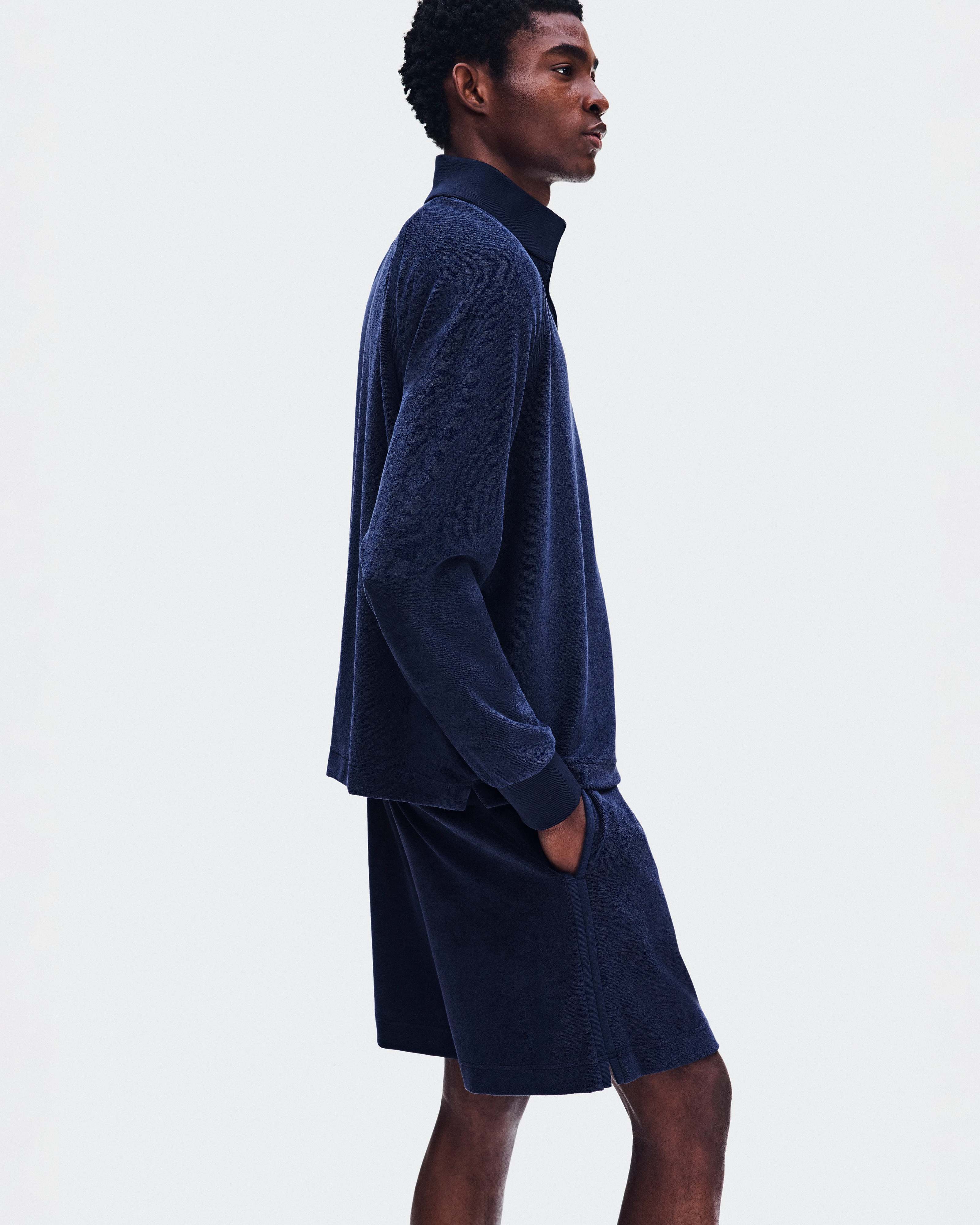 On Courtside Shorts Terry Inkwell Men Shorts