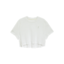 Active-T Crop Short-Sleeve Shirt in White