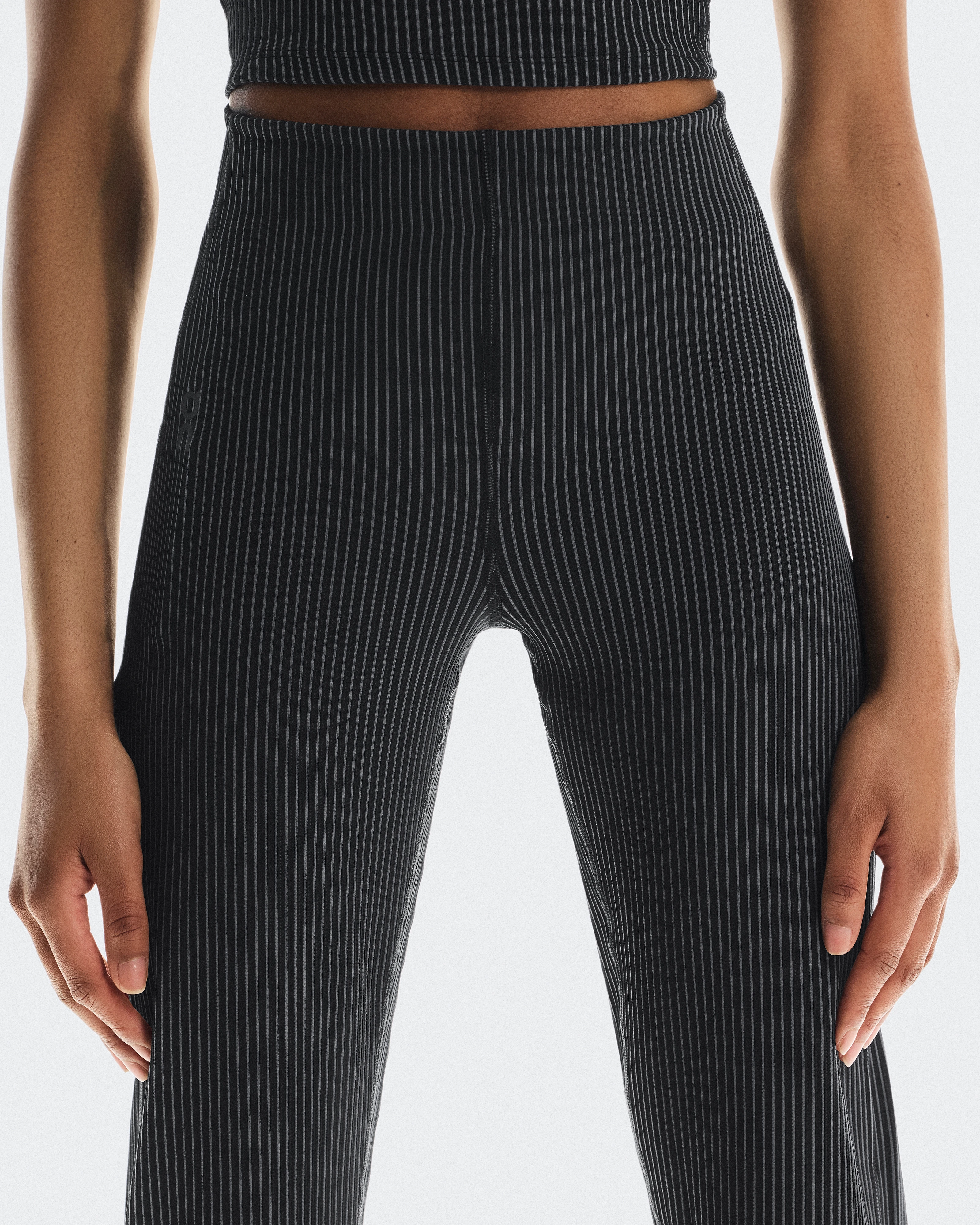 On All-Day Ribbed Pants Black & Rock Women Pants