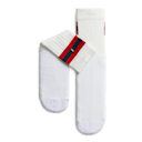 Tennis Sock in White/Red