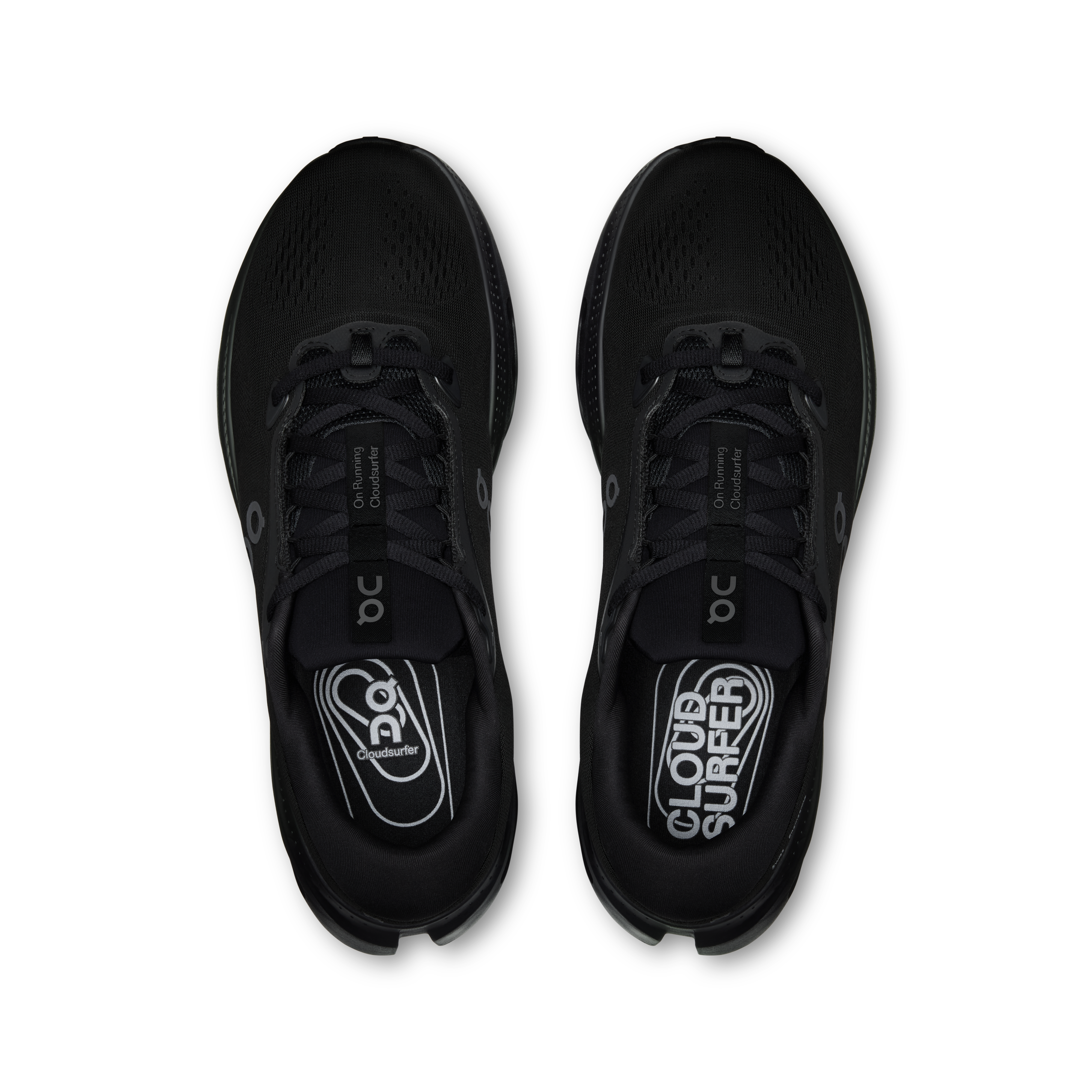 On Cloudsurfer 3 Black & Black Men – Everyday running, smooth ride Shoes