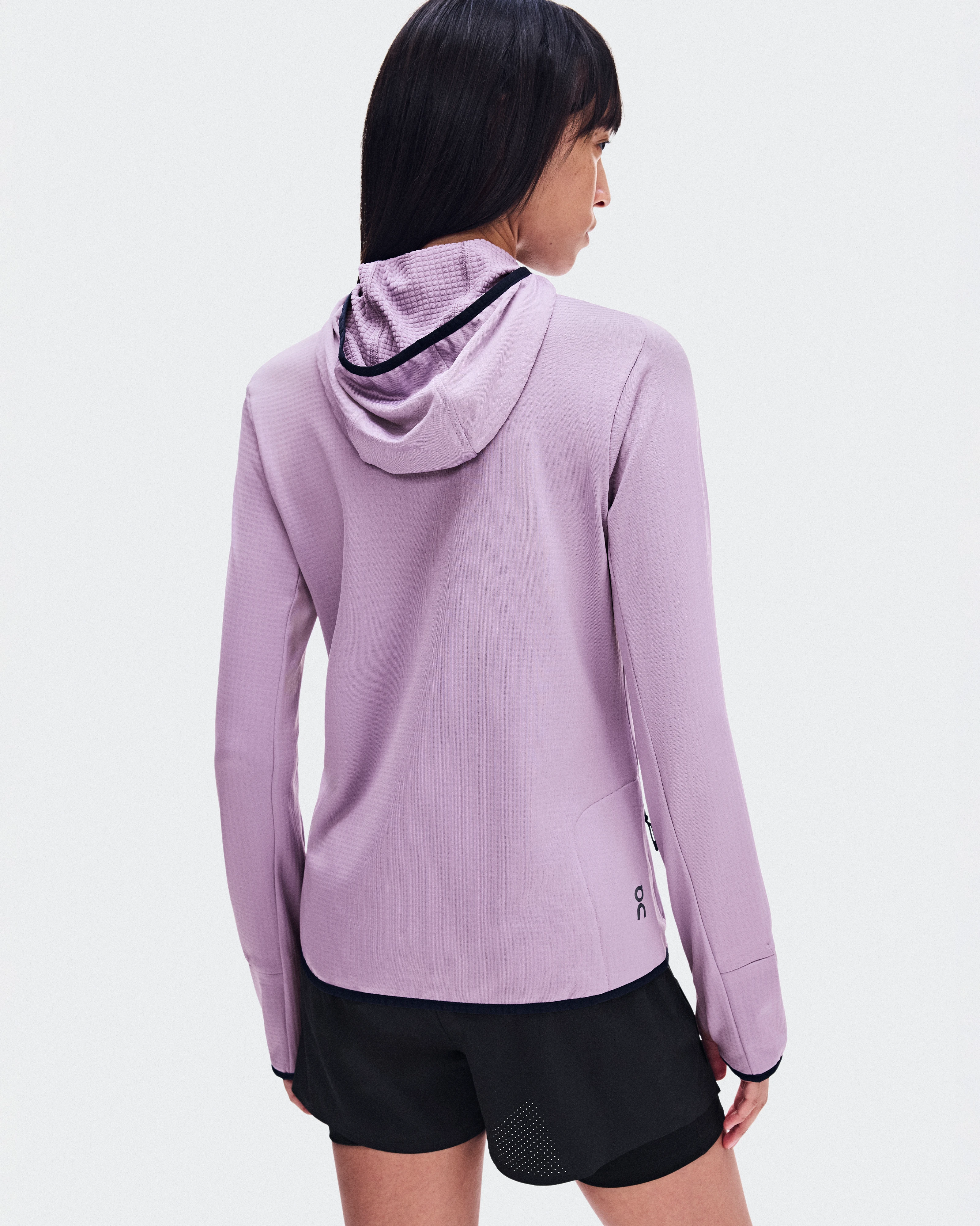 On Climate Zip Hoodie Mallow Women Hoodies and sweatshirts