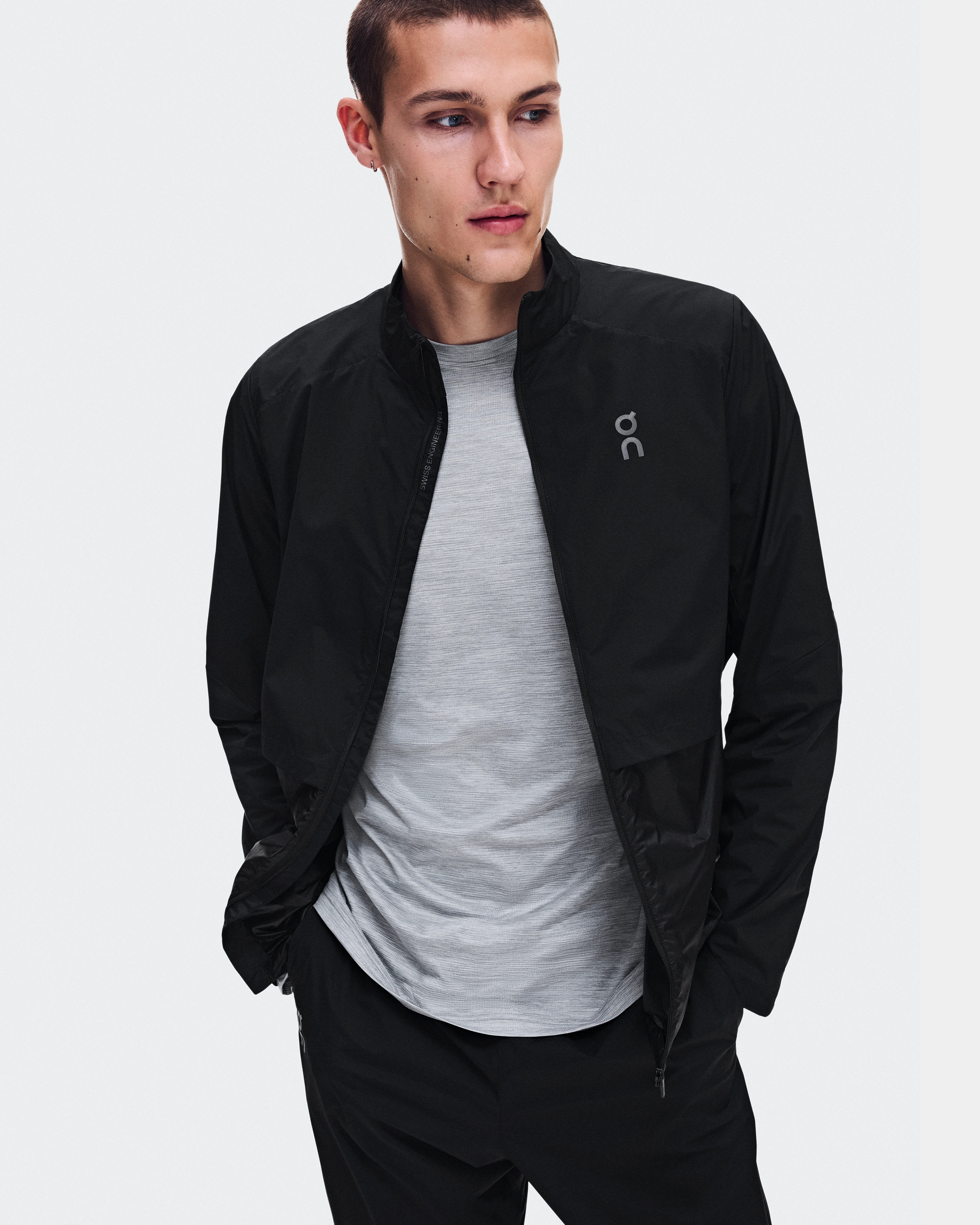 On Weather Jacket Black Men Jackets