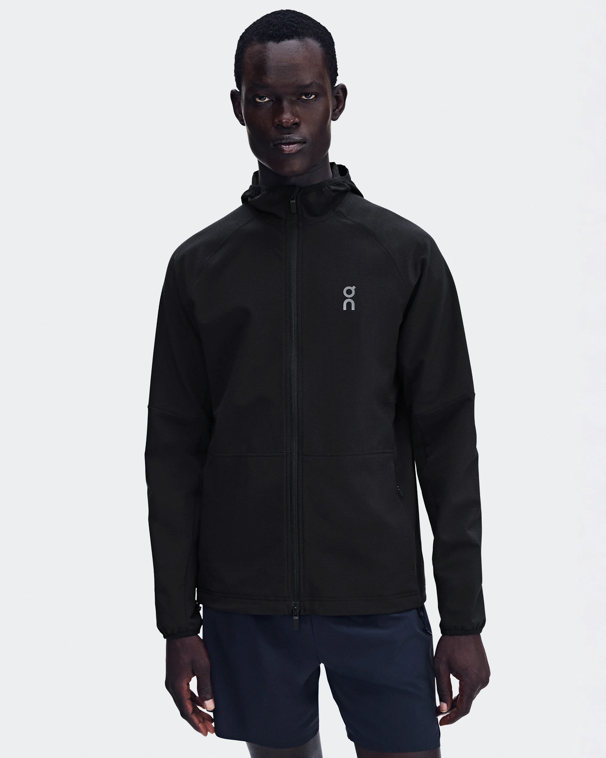 Men's Weather Hoodie Black - thumbnail 4