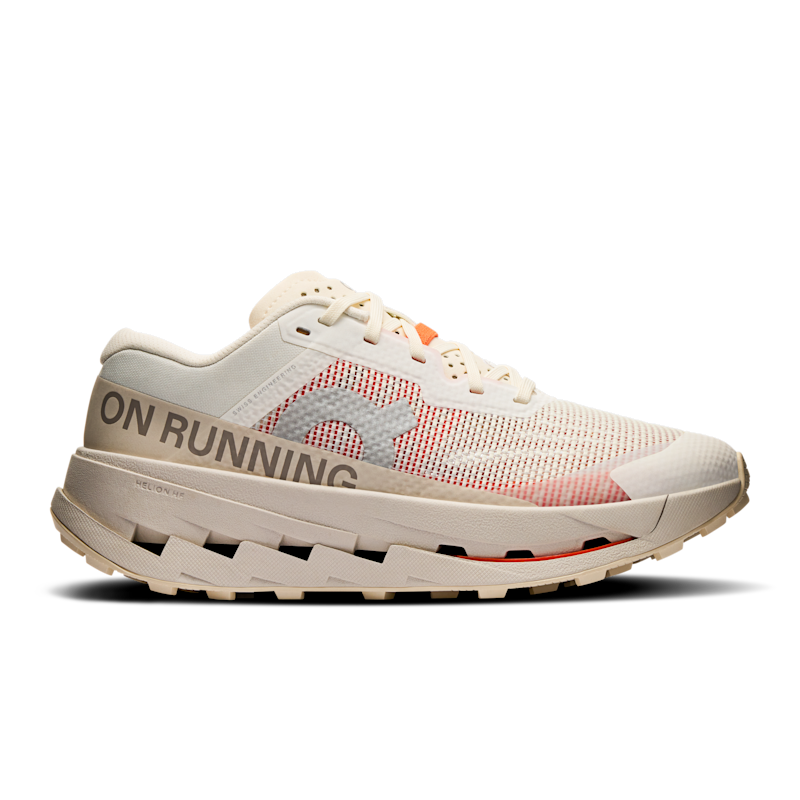 On Women's Cloudultra 3 Trail Running Shoe in Ivory/Pearl, Size: 9.5, Recycled Polyester