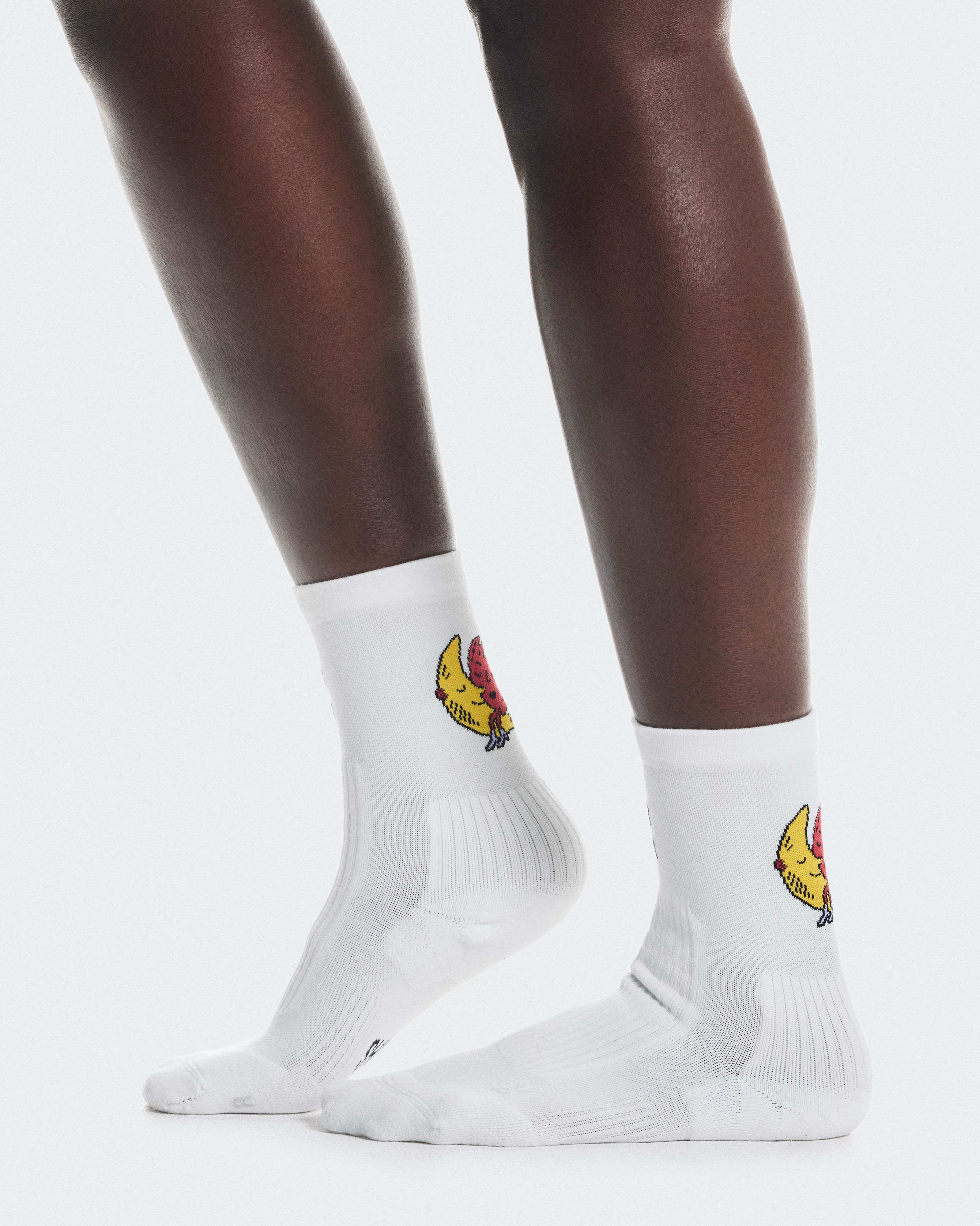 On Merino Sock SHF White Unisex Socks