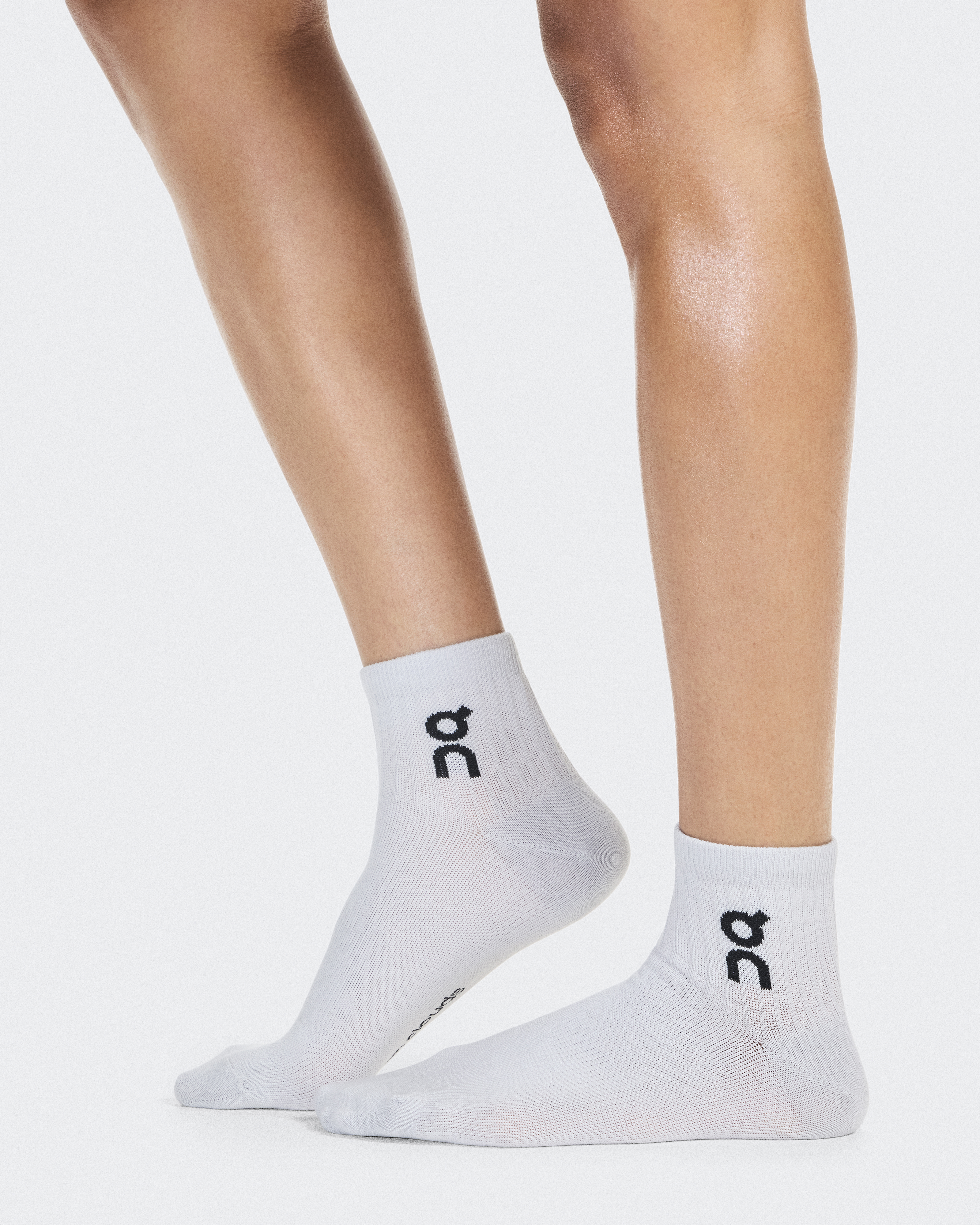 Logo Sock Mid 3P | Roxo & Rosa | On Brasil