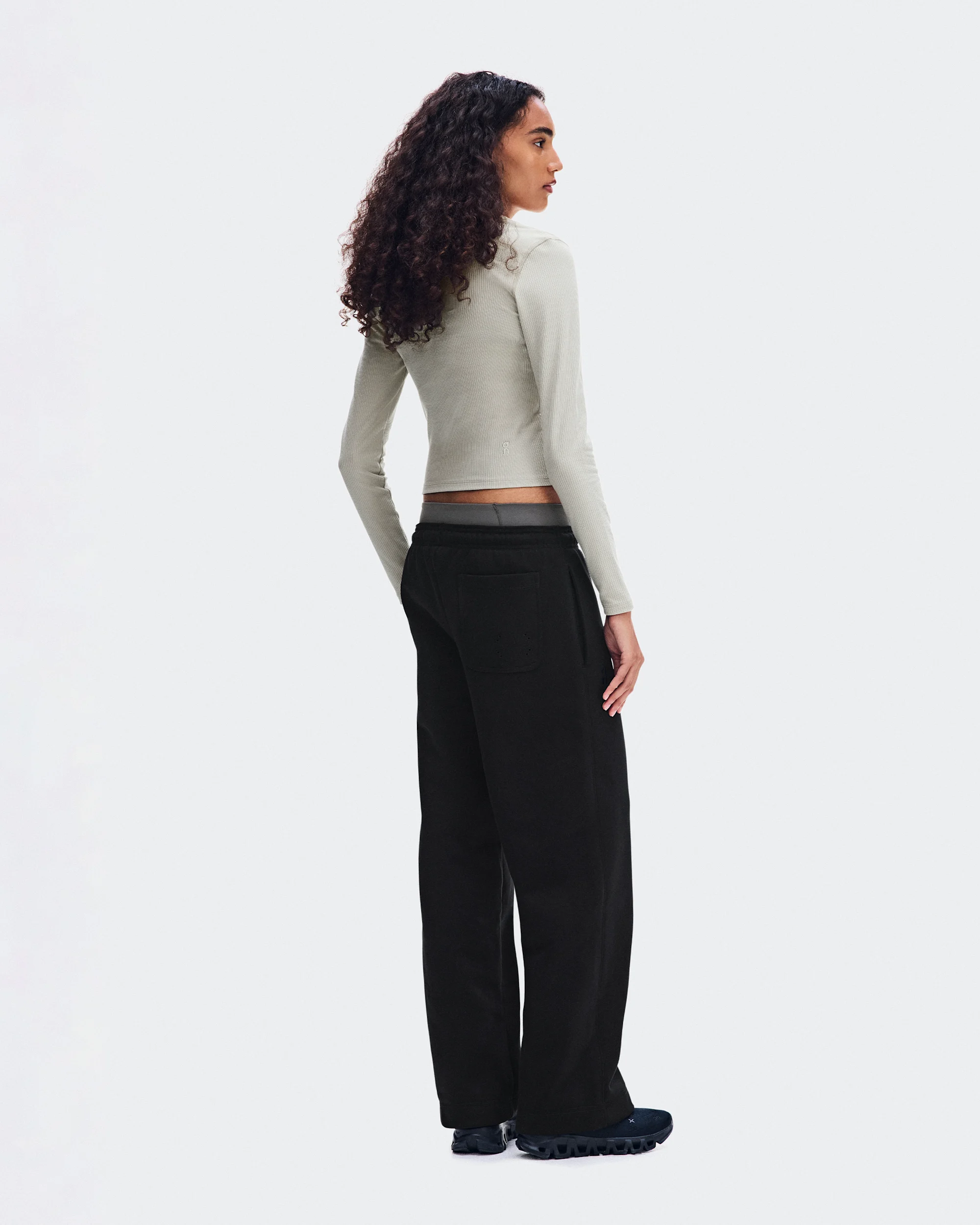Women's All-Day Ribbed Long-T Black - thumbnail 10