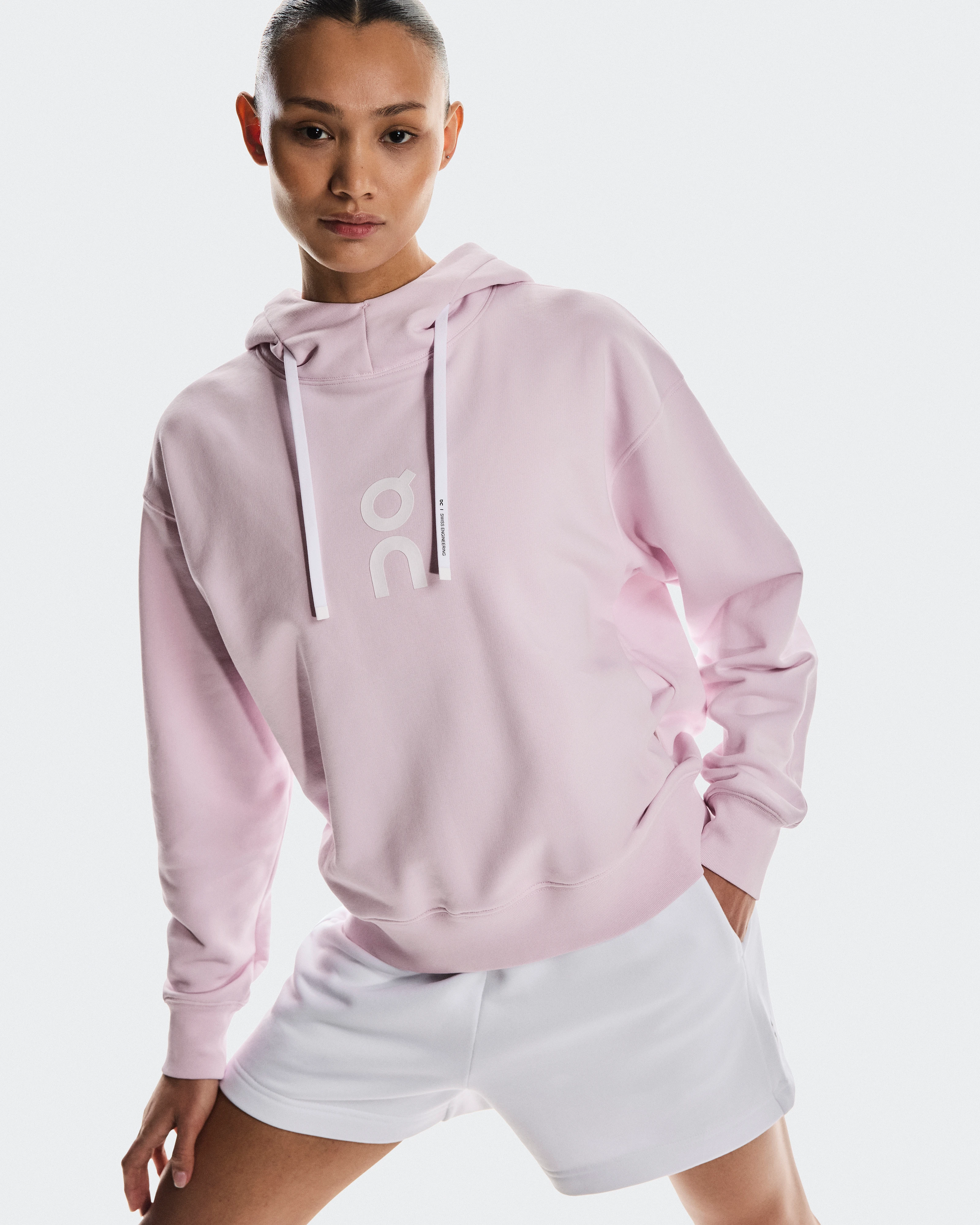 On Club Hoodie Orchid Women Hoodies and sweatshirts