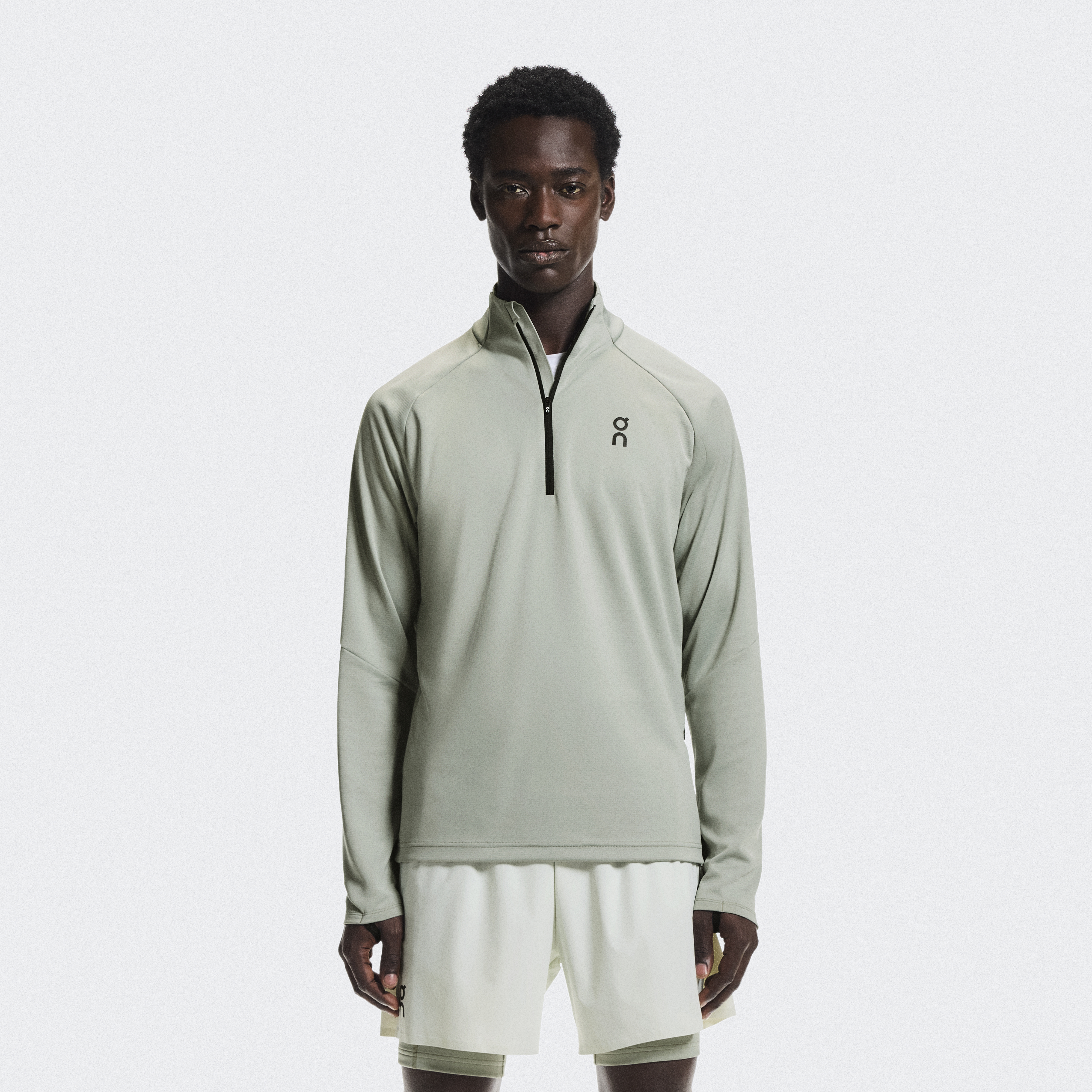 Climate Shirt Sweater in Tin