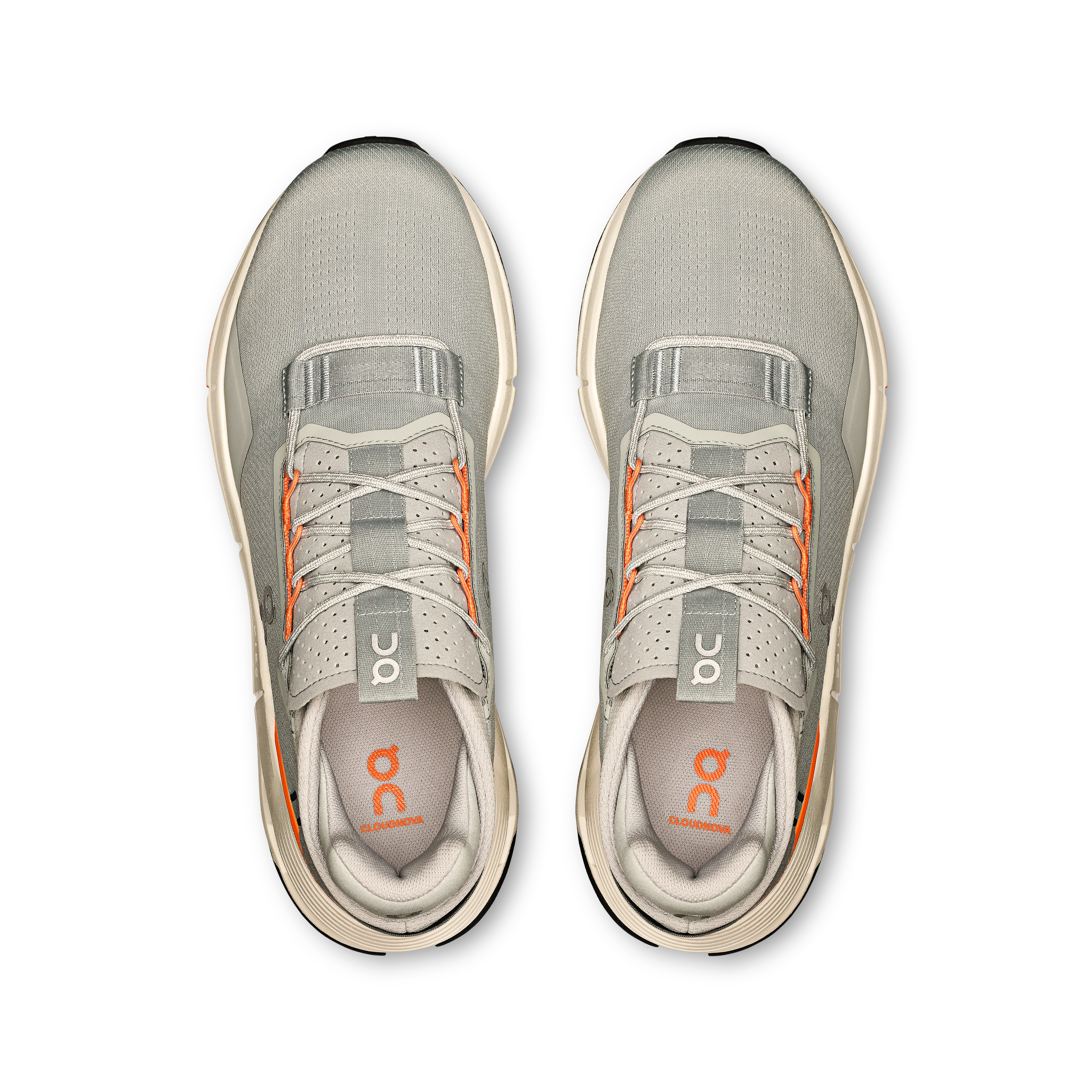 On Cloudnova 2 Glacier & Tumeric Herren Aktiver Lebensstil Schuhe