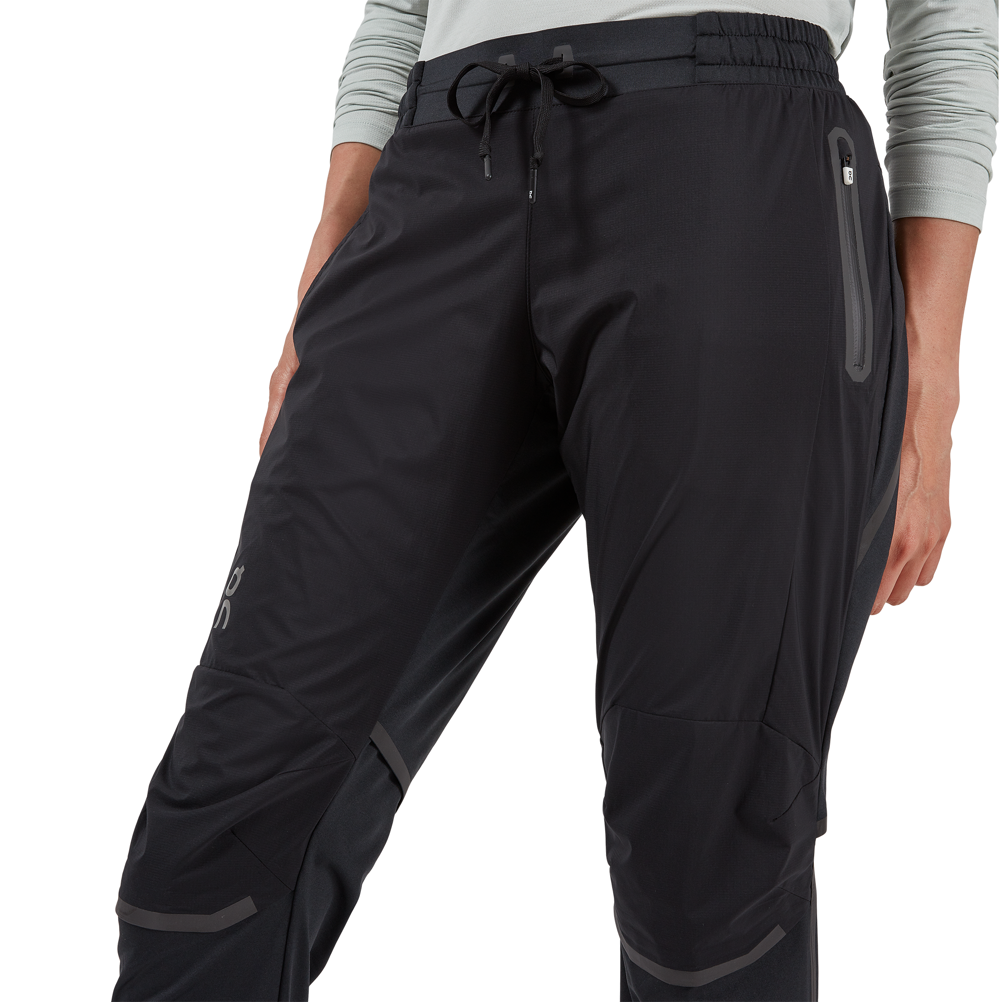 On - Women's Running Pants - Running trousers - Black | L