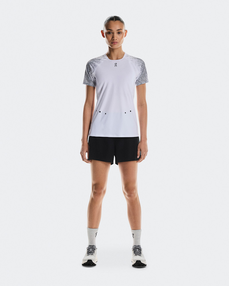 On Women's Ultra Shorts in Black, Size: XL, Polyamide/Polyester Mesh