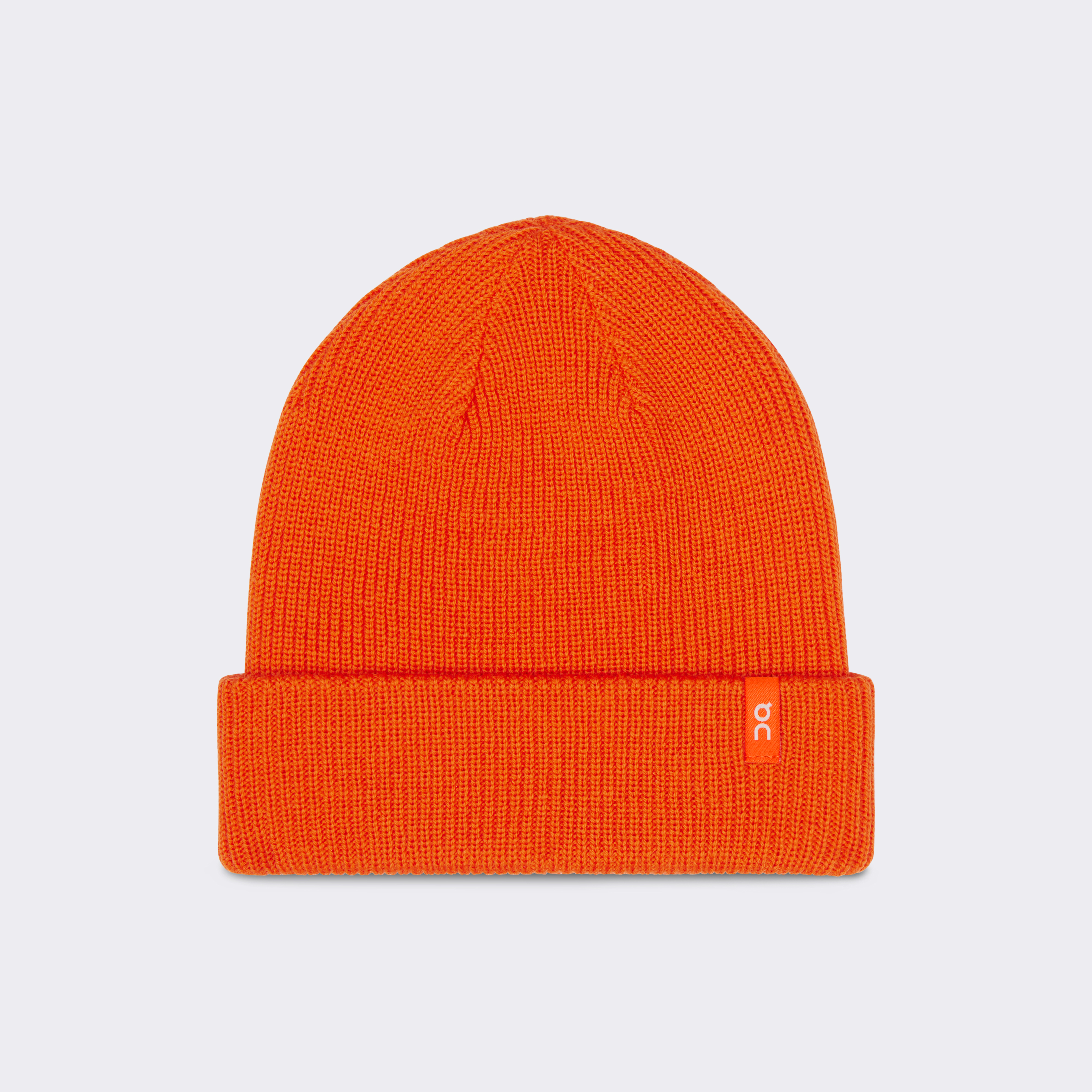 On Merino Beanie Kids en Flame, Wool