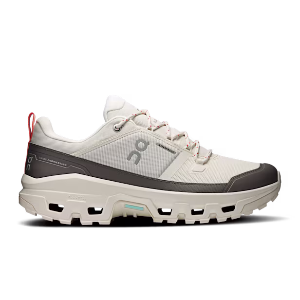 Cloudrock Low Waterproof Hiking Shoe in Ivory/Ivory