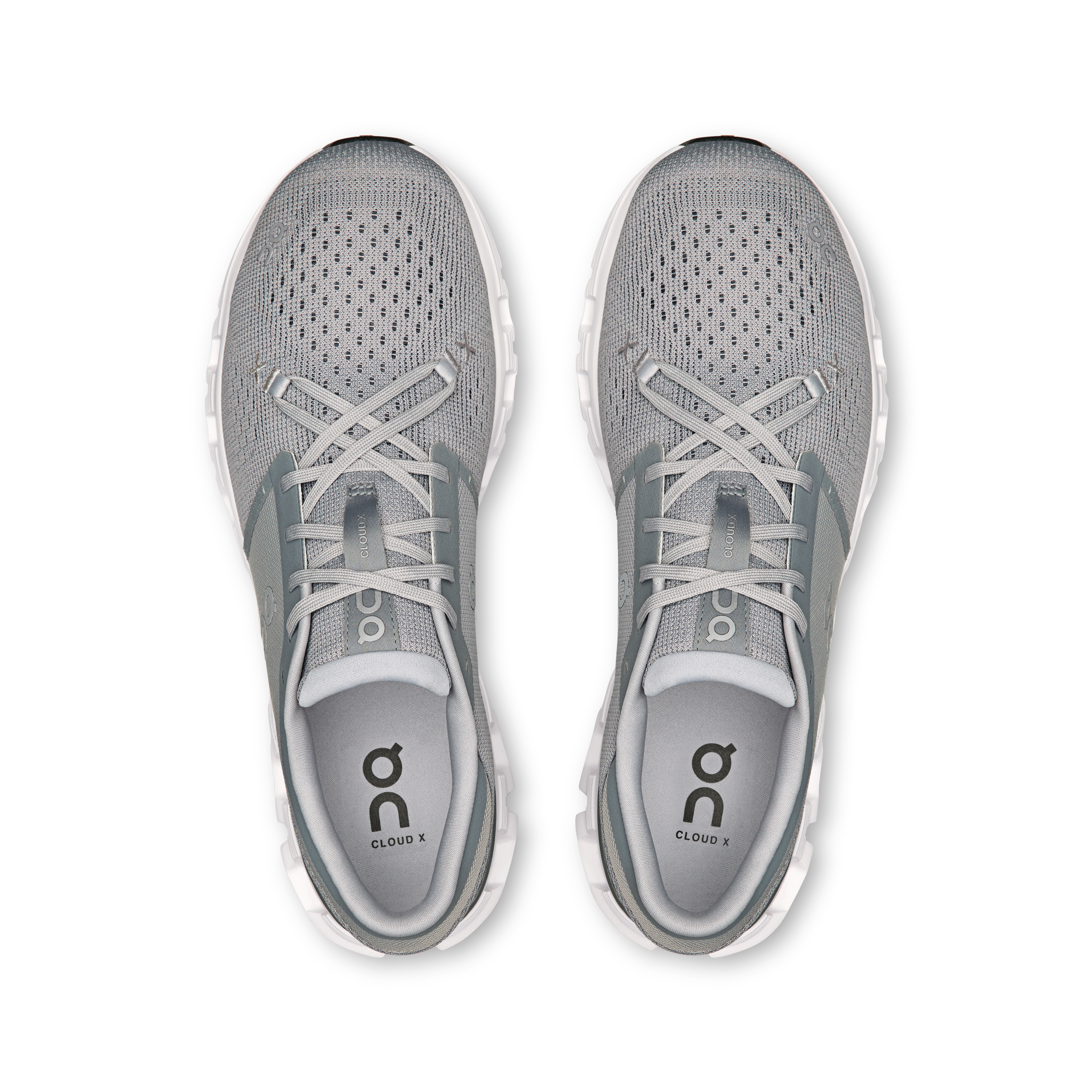 On Cloud X 4 Alloy & Ivory Hombre training_shoes Calzado