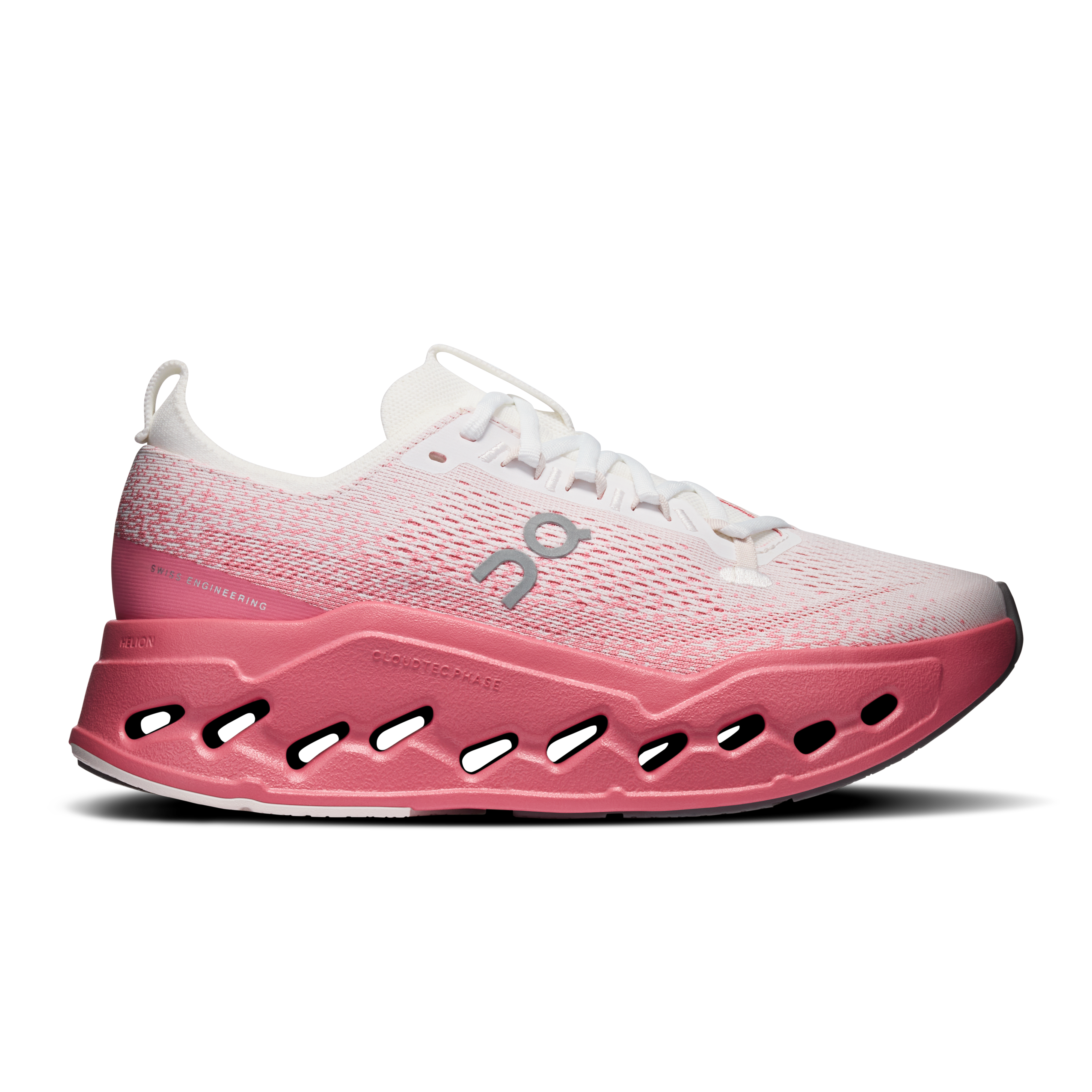 Cloudsurfer Max Road Running Shoe in White/Camellia