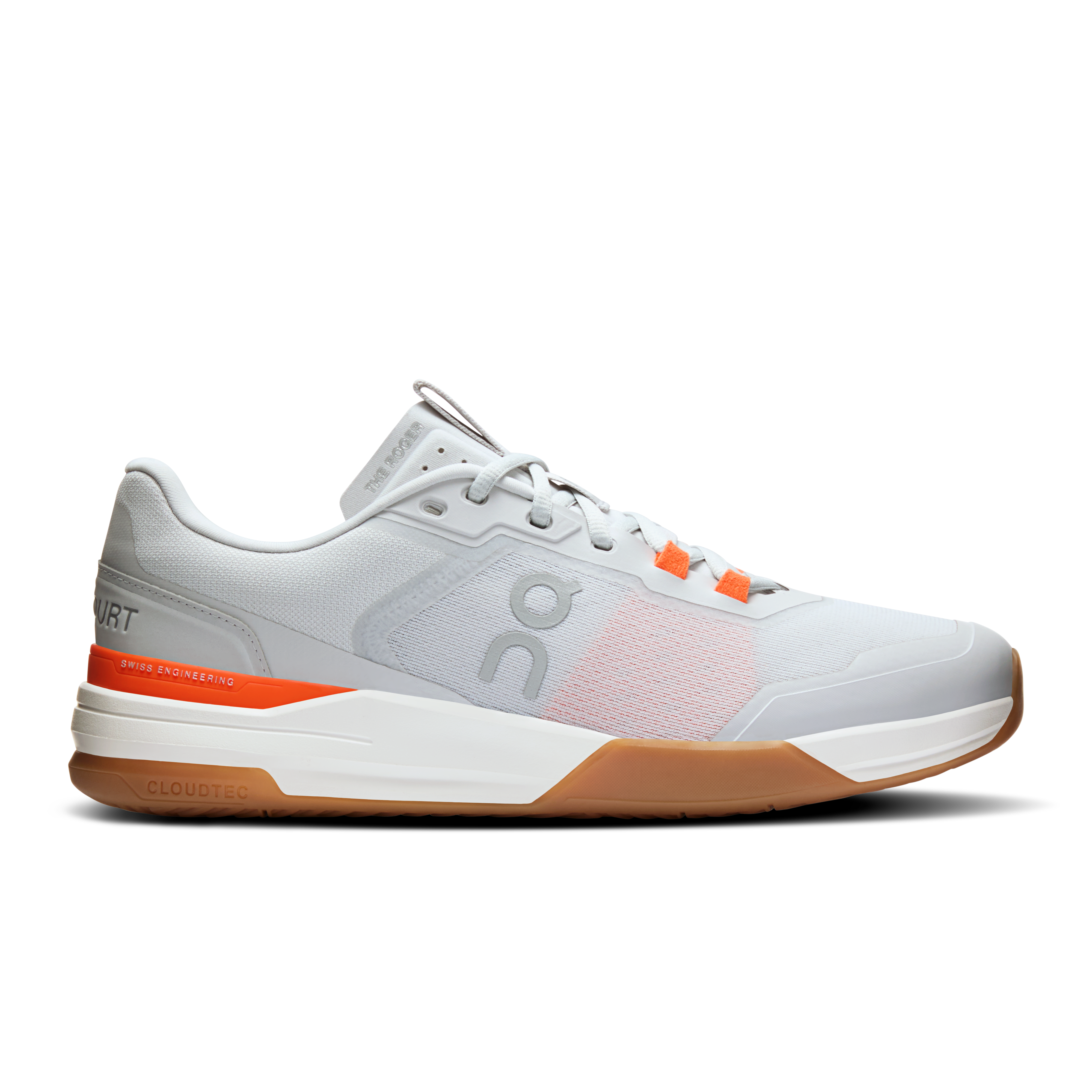 On THE ROGER Advantage Pro Grey White Men Men – Everyday tennis, court sports, hidden CloudTec® Shoes