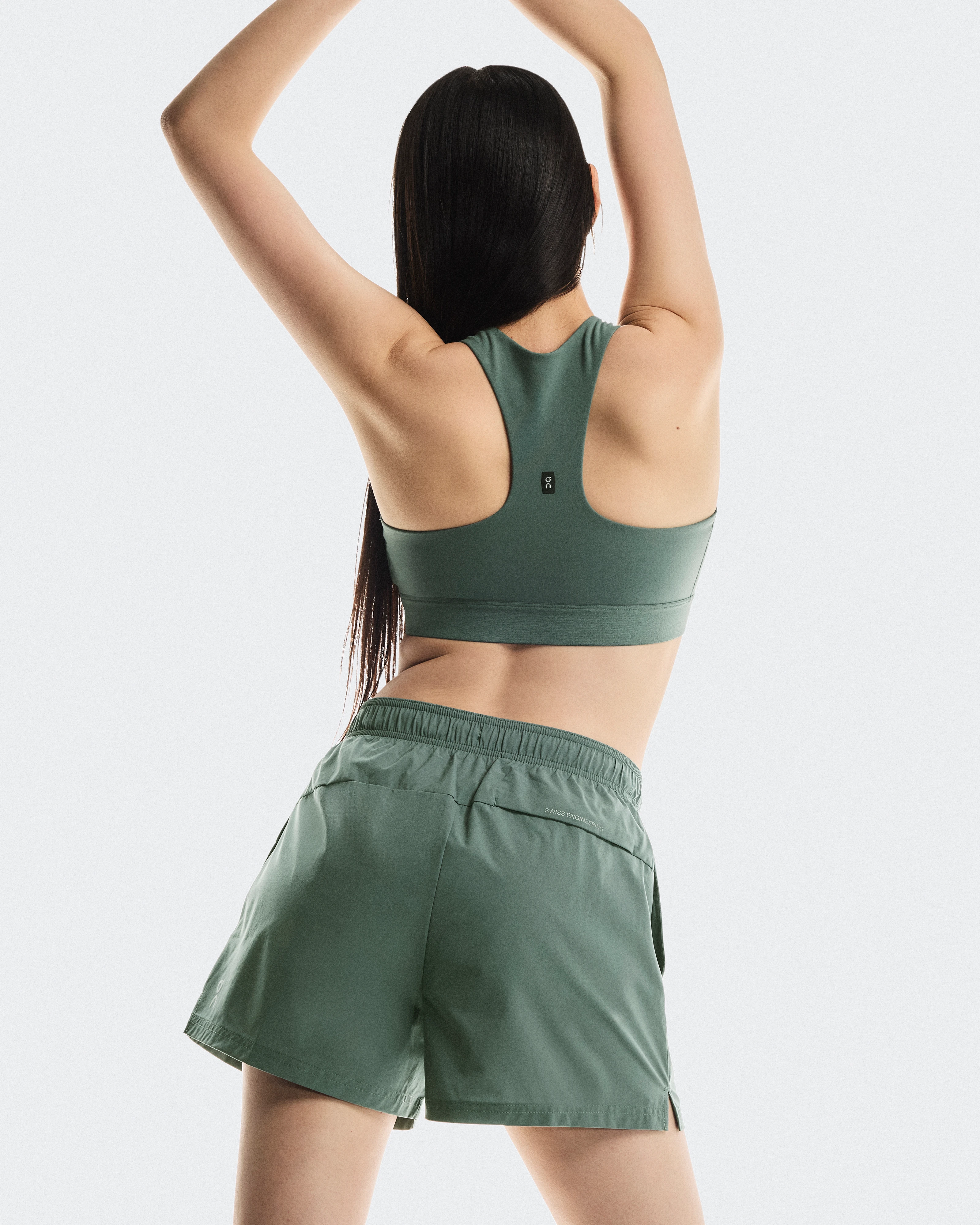 On 3" Core Shorts Olive Women Shorts