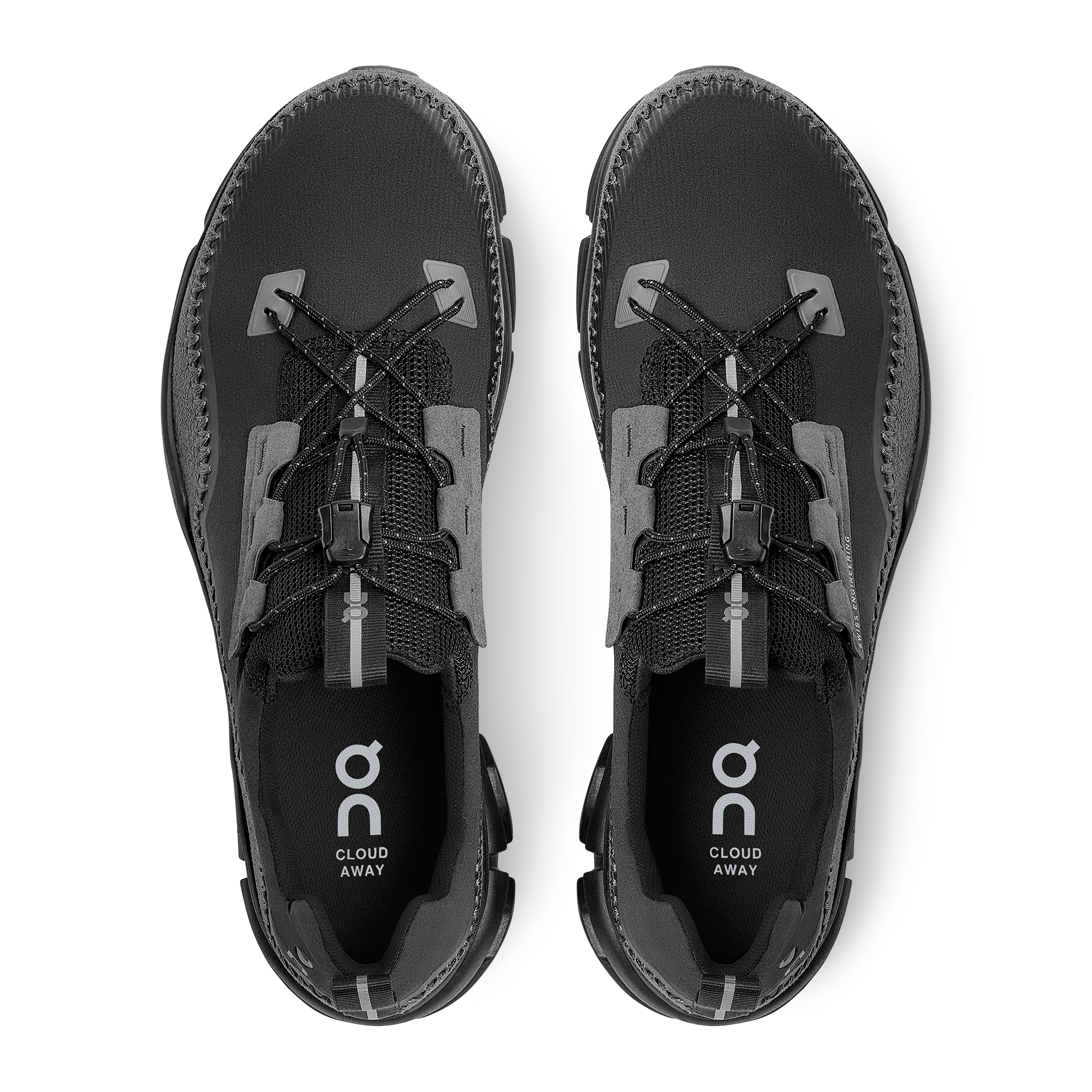 On Cloudaway Black & Rock Homme Active Life Chaussures