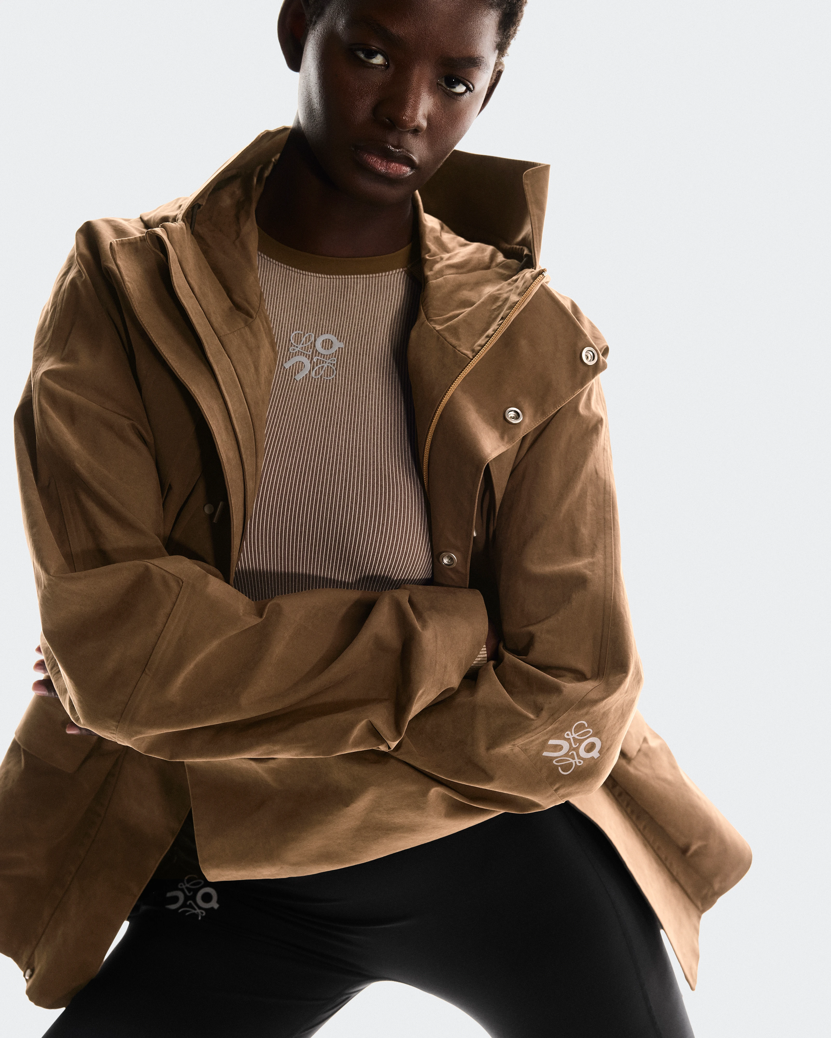 On Short Parka LOEWE Toffee Unisex Jackets