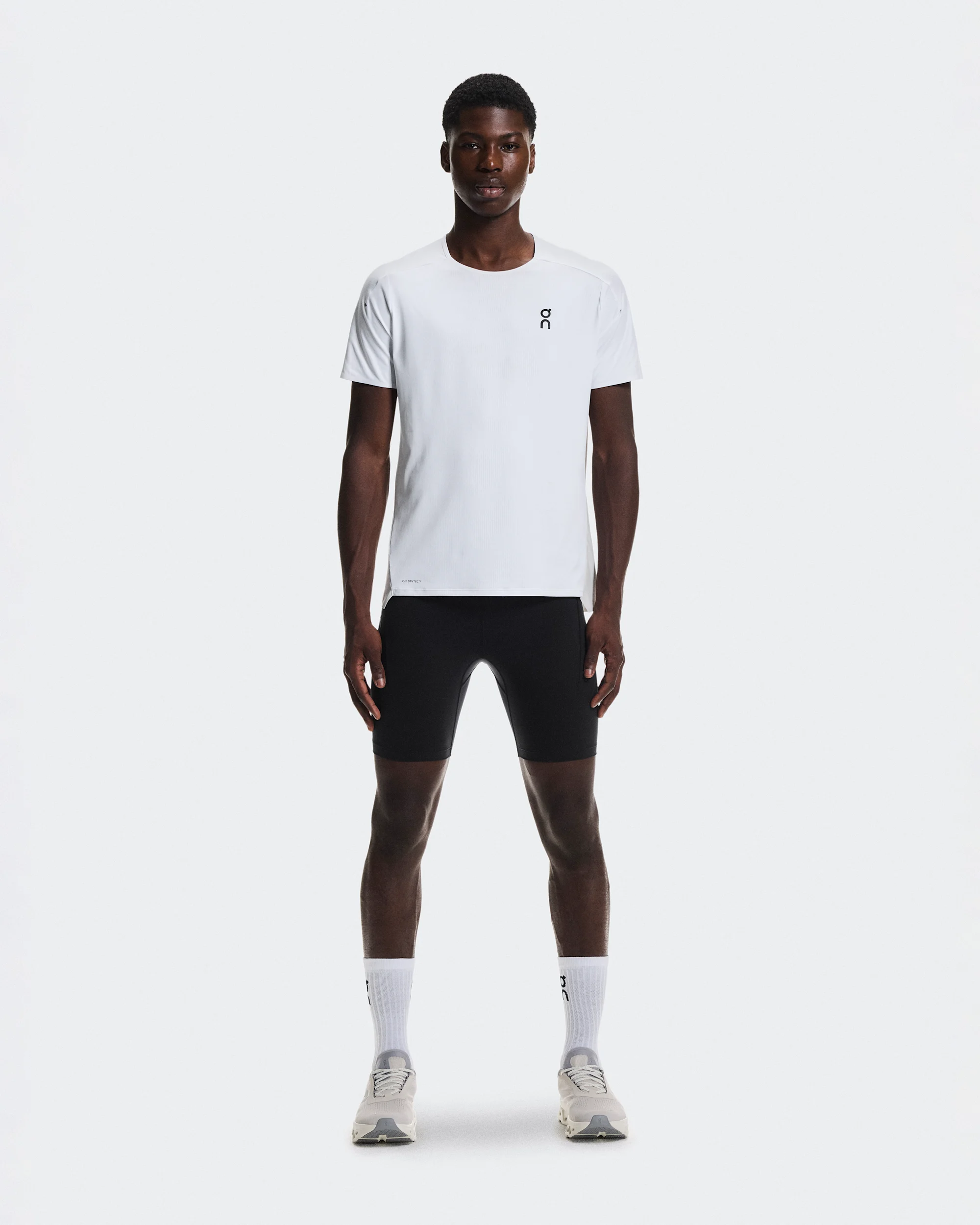 Men's 8" Performance Tights Black