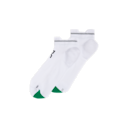 Elite Run Sock Low in White/Ivory