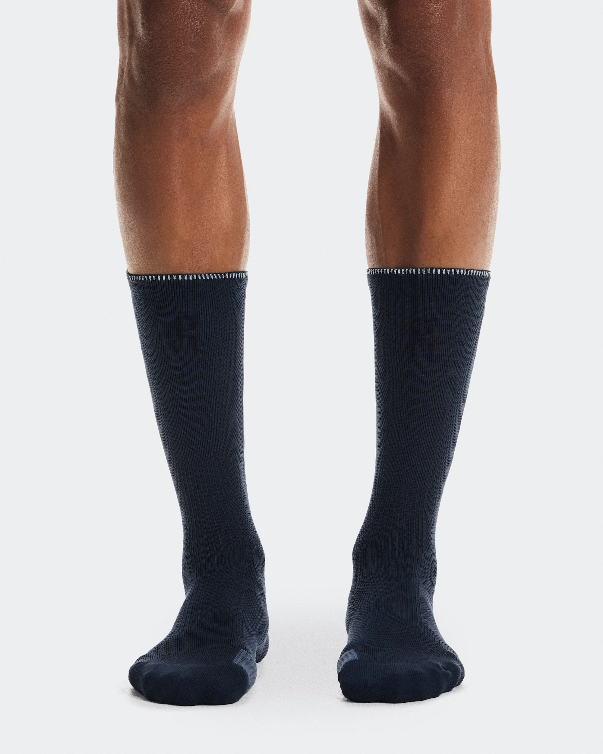Performance Run Sock High Navy | Navy