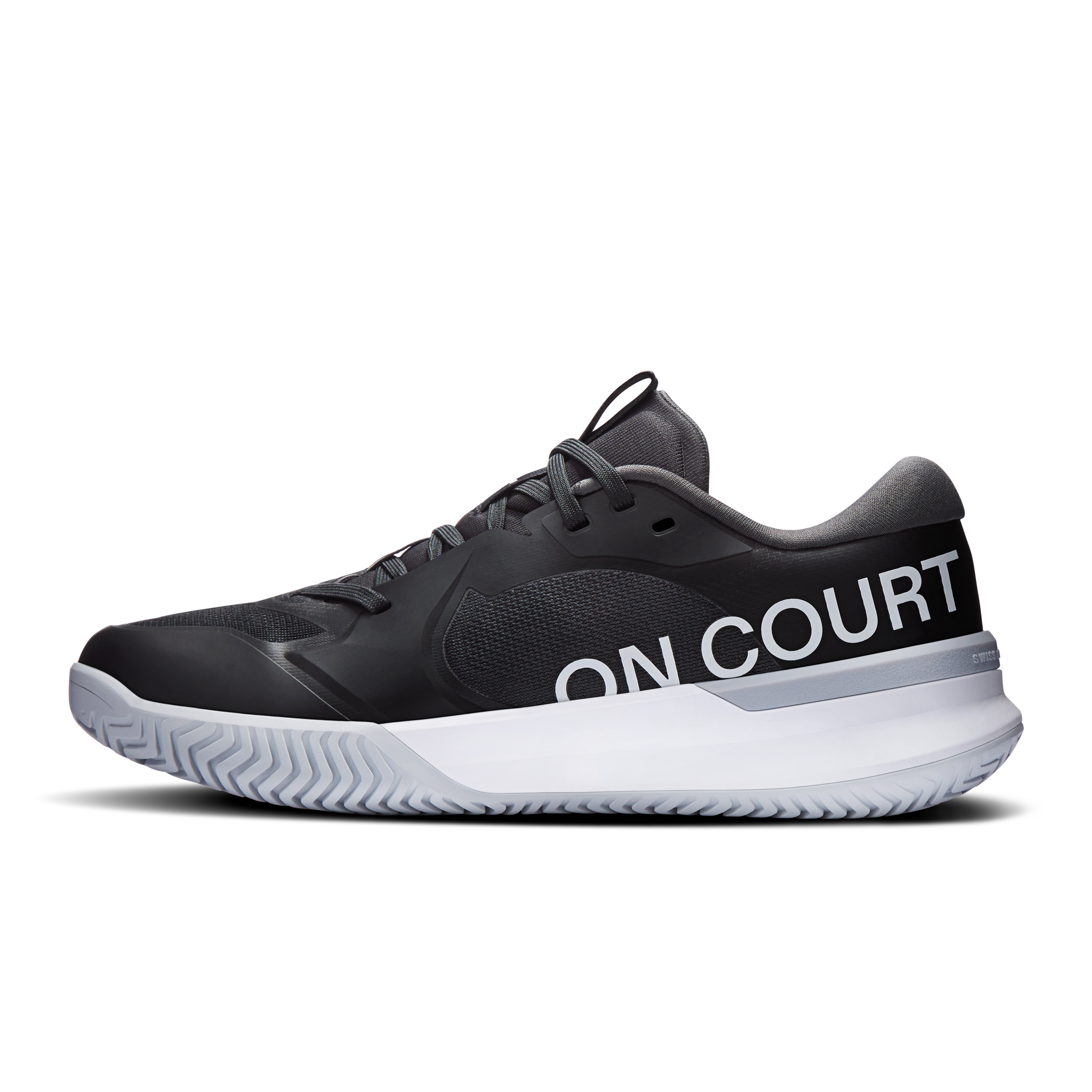 On THE ROGER Pro 3 Clay Black & Pink Women Tennis Shoes