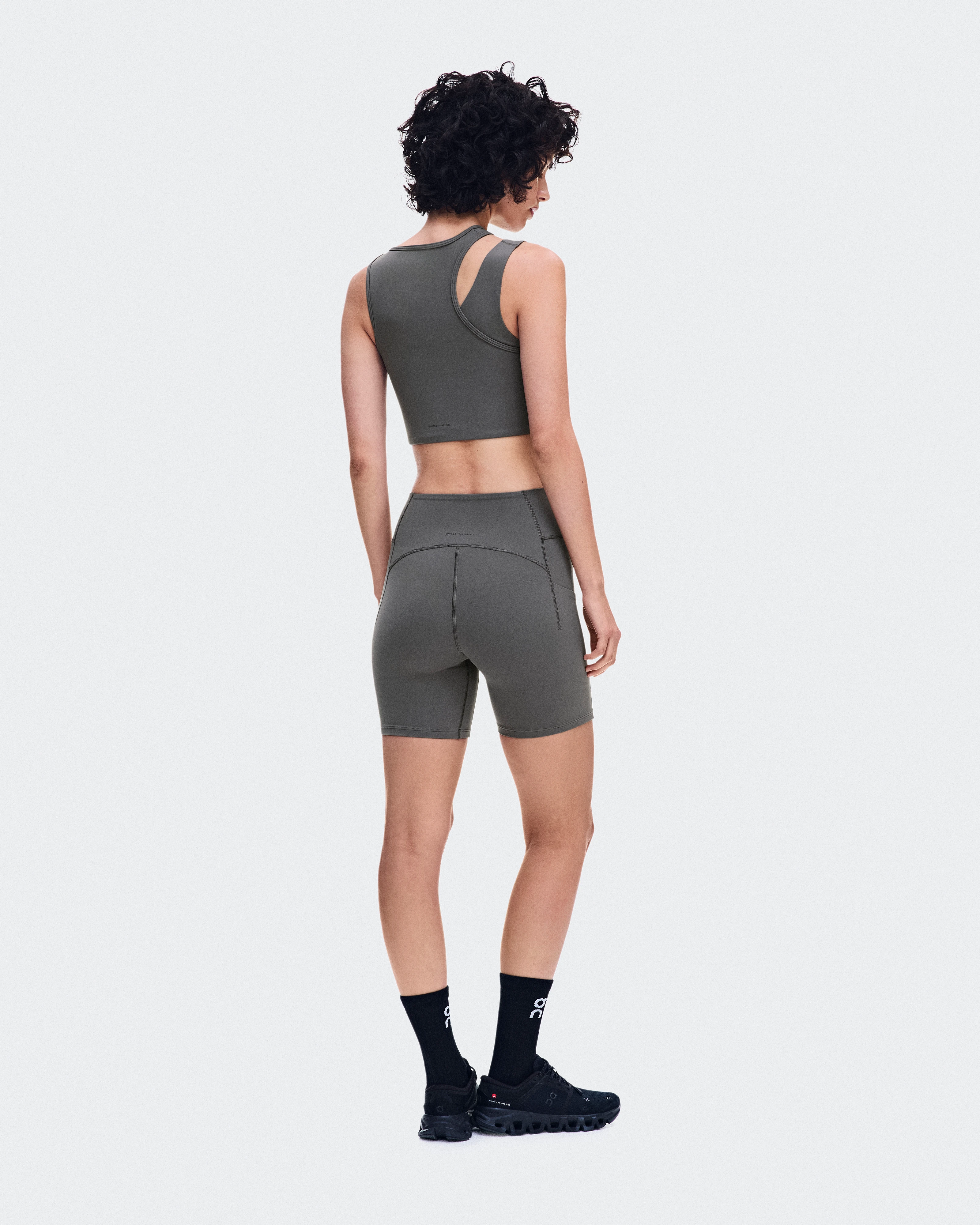 On Studio Asymmetric Crop Ember Women Tops and t-shirts