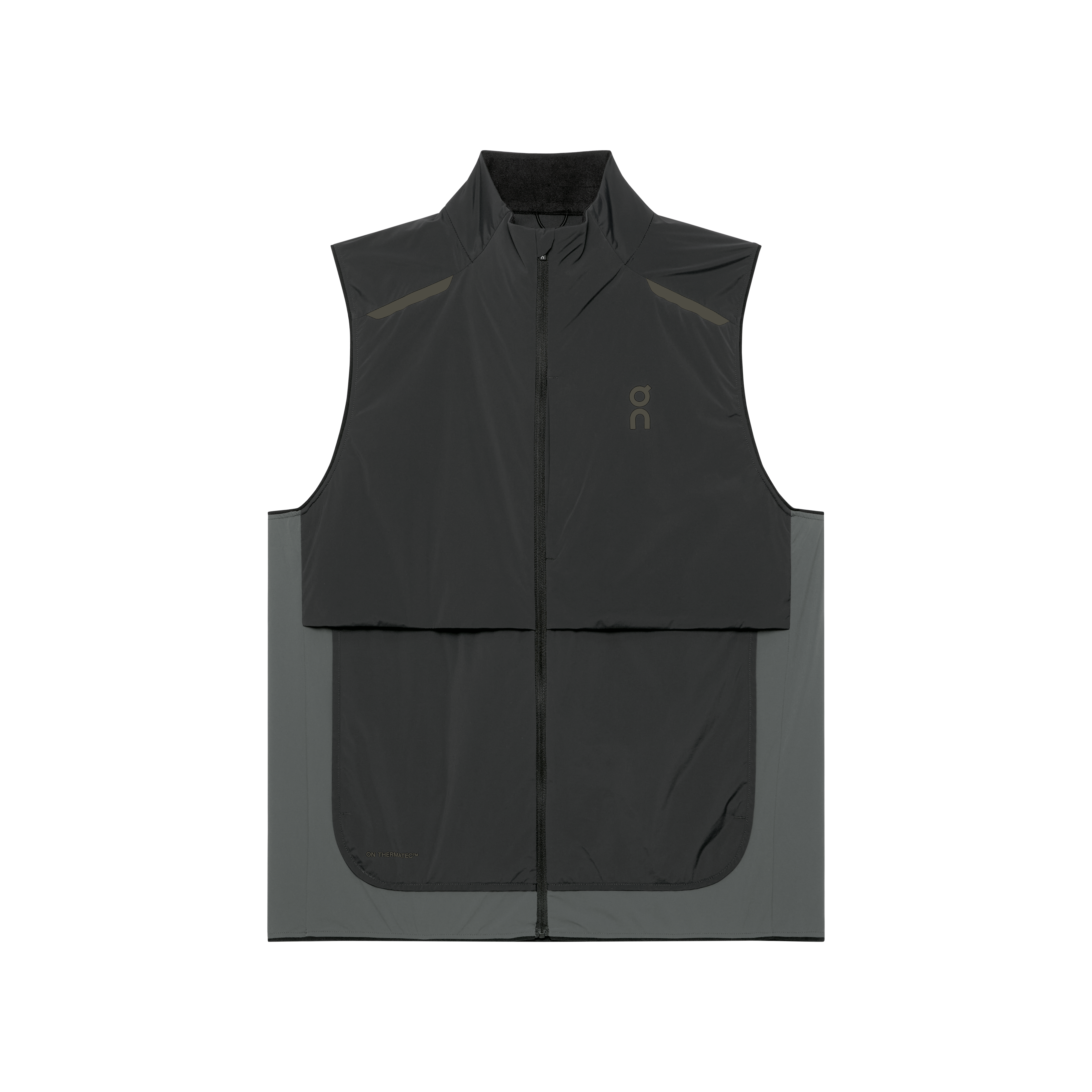 Men's Weather Vest | Black & Grey | On Poland